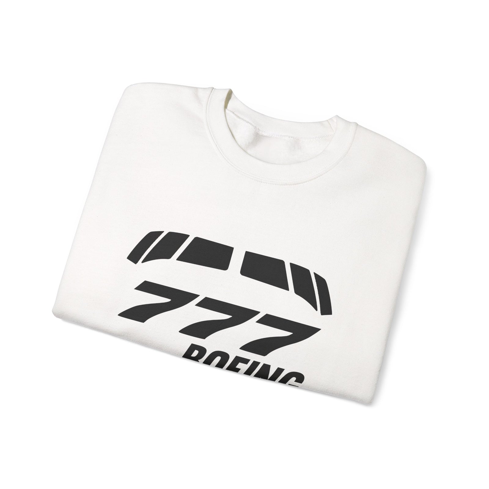 Boeing 777 Windshield Crewneck Sweatshirt - Travel Inspiring Cozy Apparel