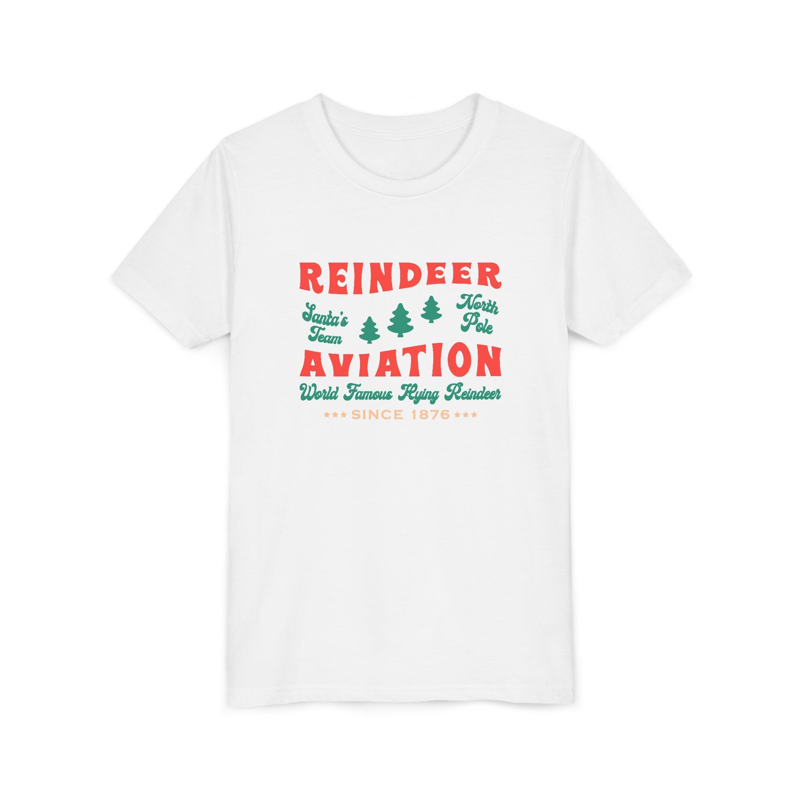 Reindeer Aviation - Unisex Youth Short Sleeve Tee