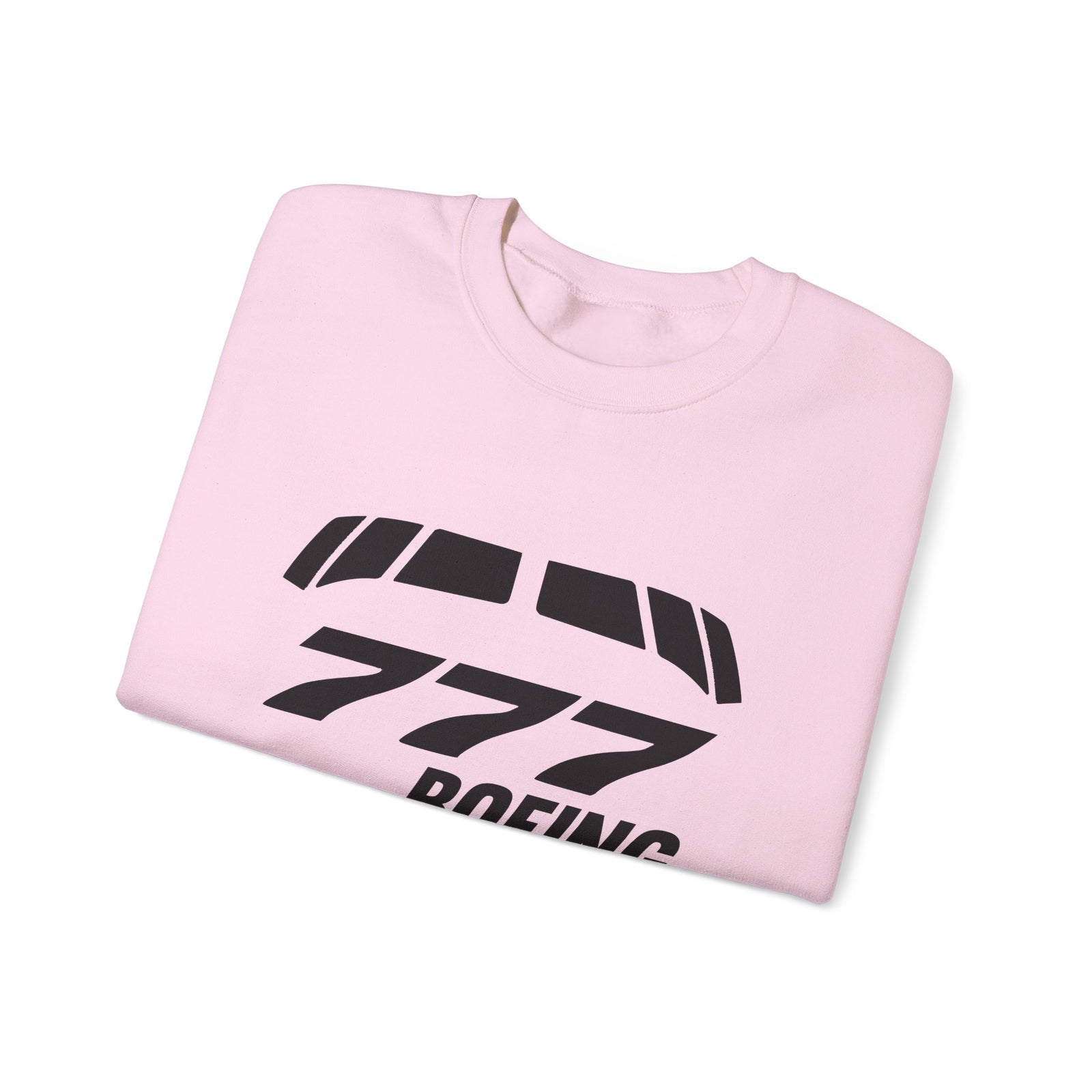 Boeing 777 Windshield Crewneck Sweatshirt - Travel Inspiring Cozy Apparel