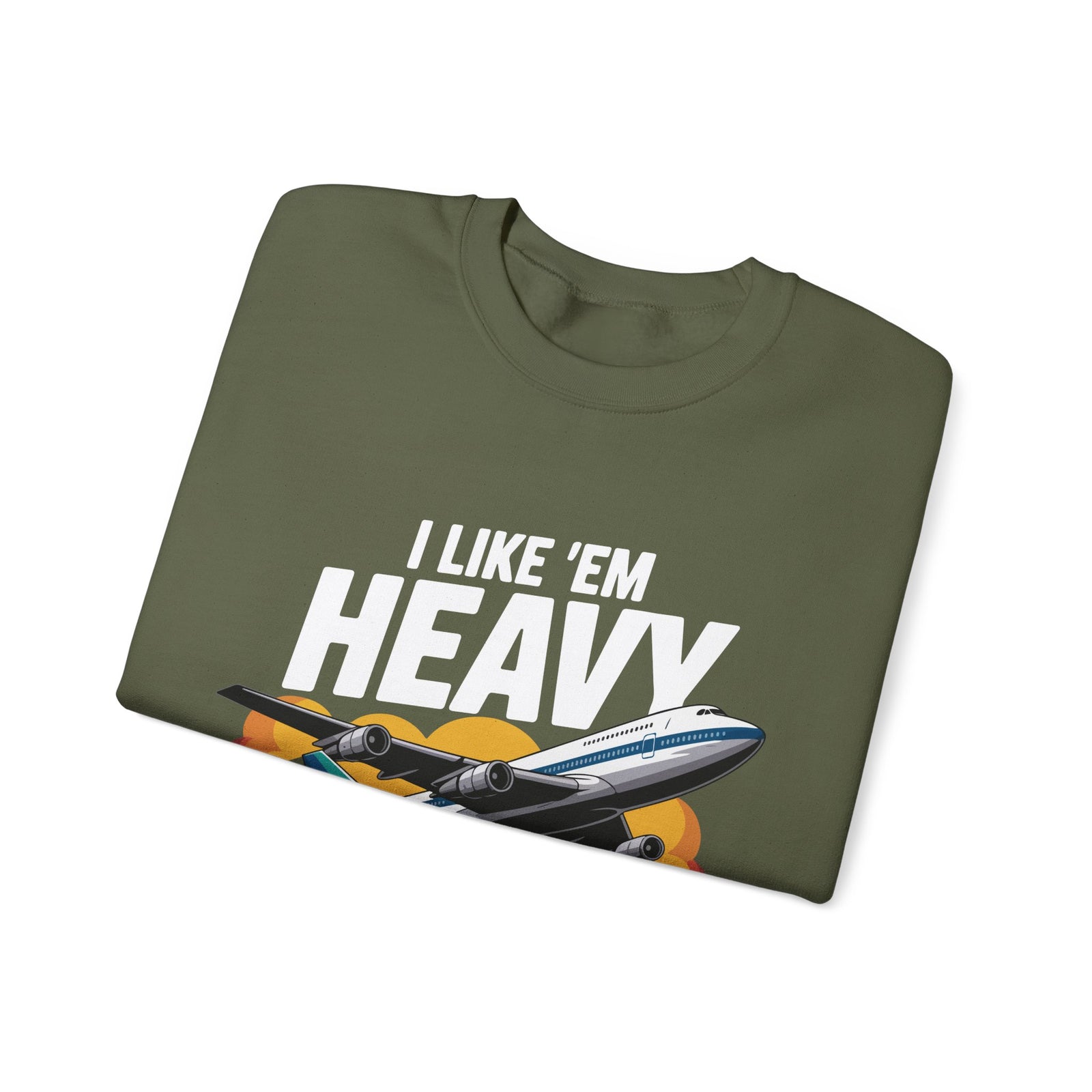 I like ‘Em Heavy - Unisex Crewneck Sweatshirt