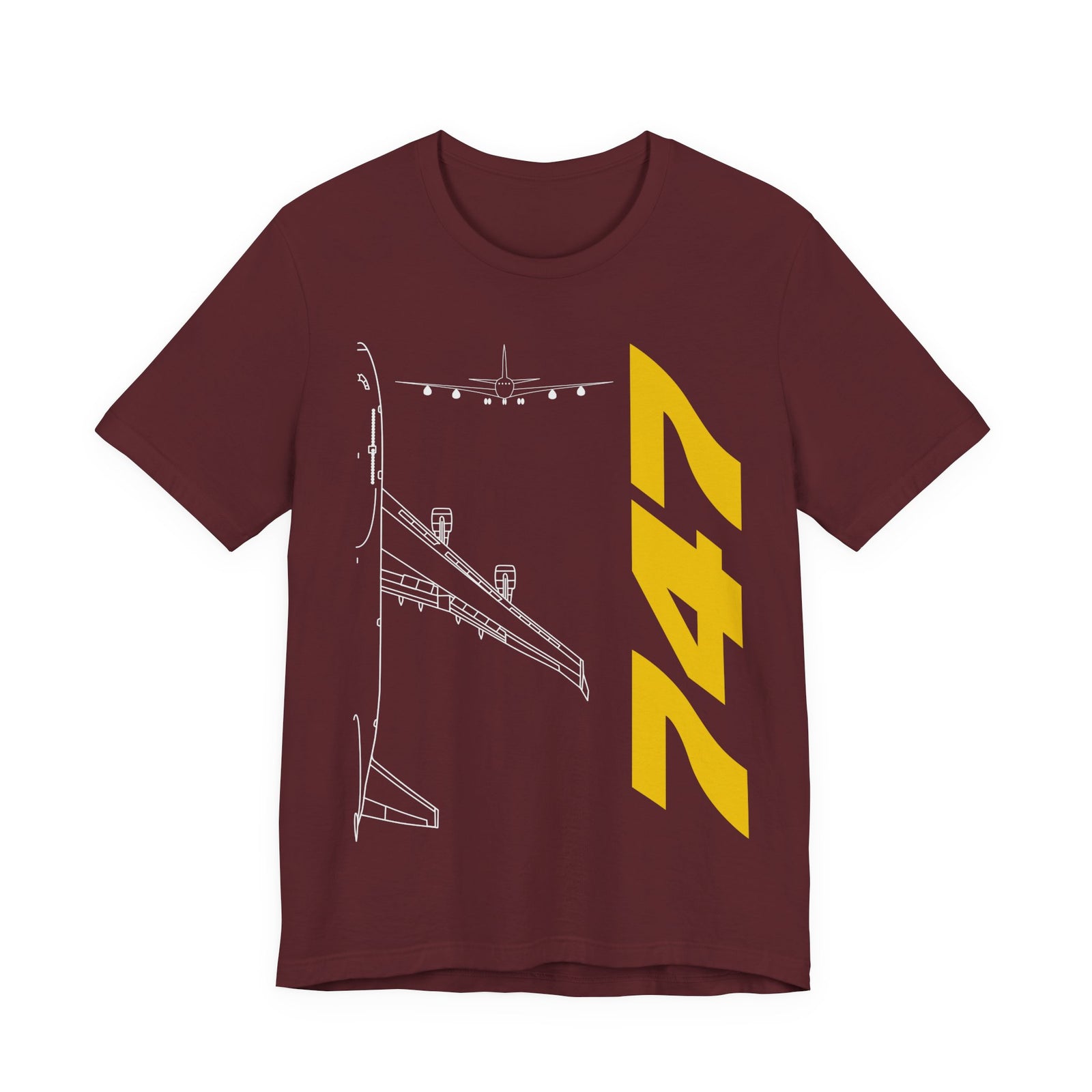 Boeing 747 Unisex Jersey Tee - Perfect for Aviation Enthusiasts