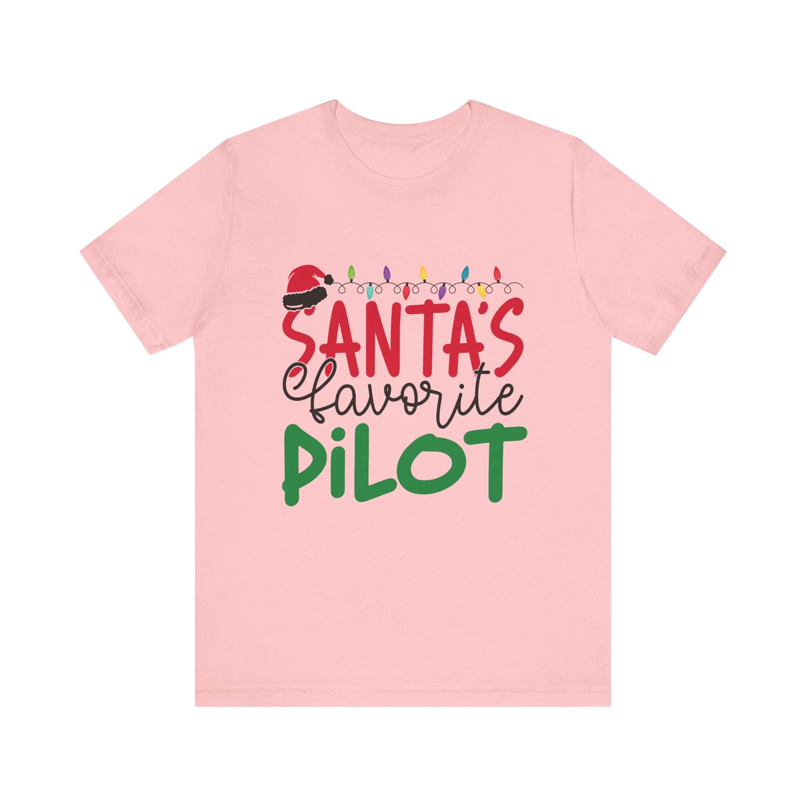 Santa’s favourite pilot Unisex Jersey Tee - Perfect for Aviation Enthusiasts