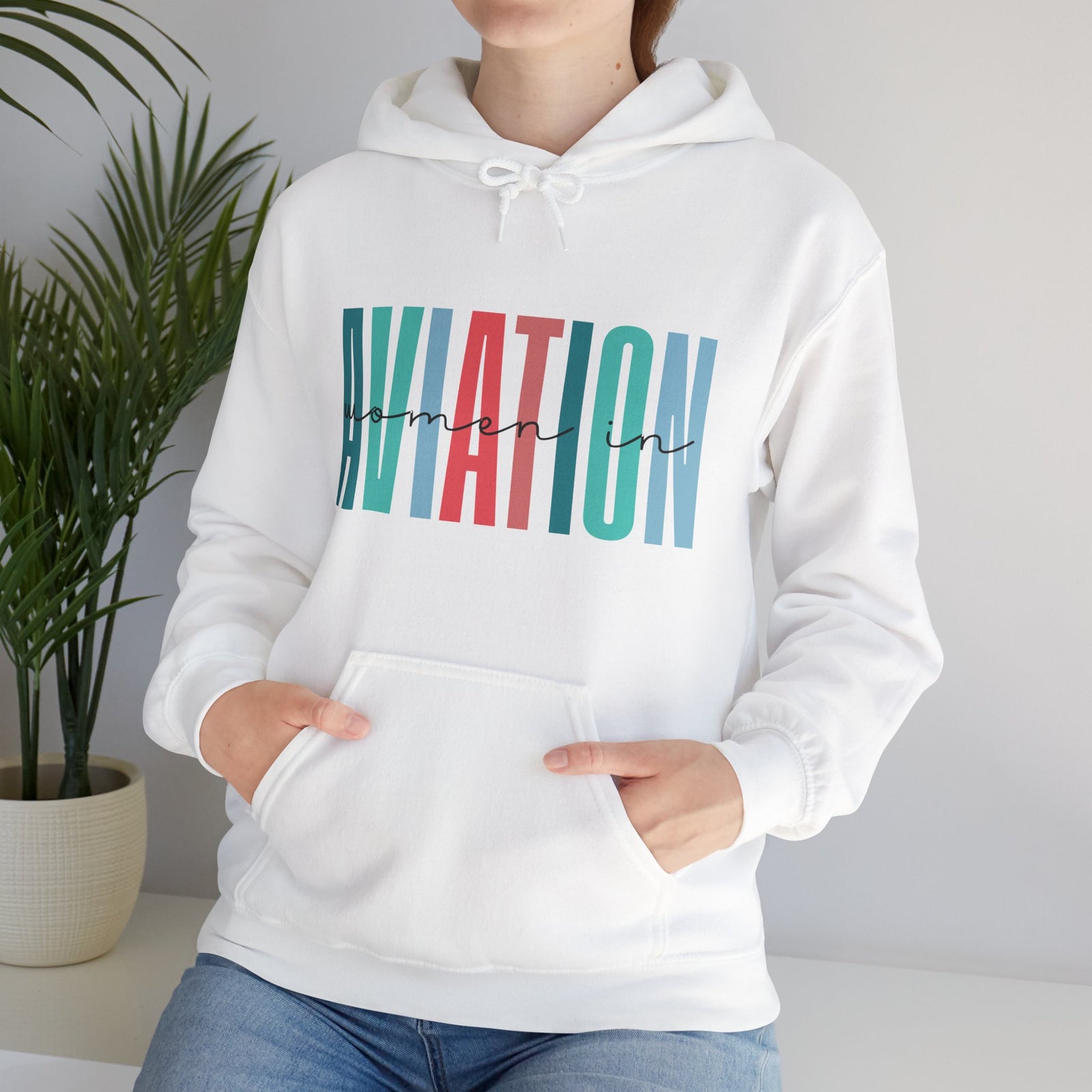 Woman In Aviation - Pullover Hoodie