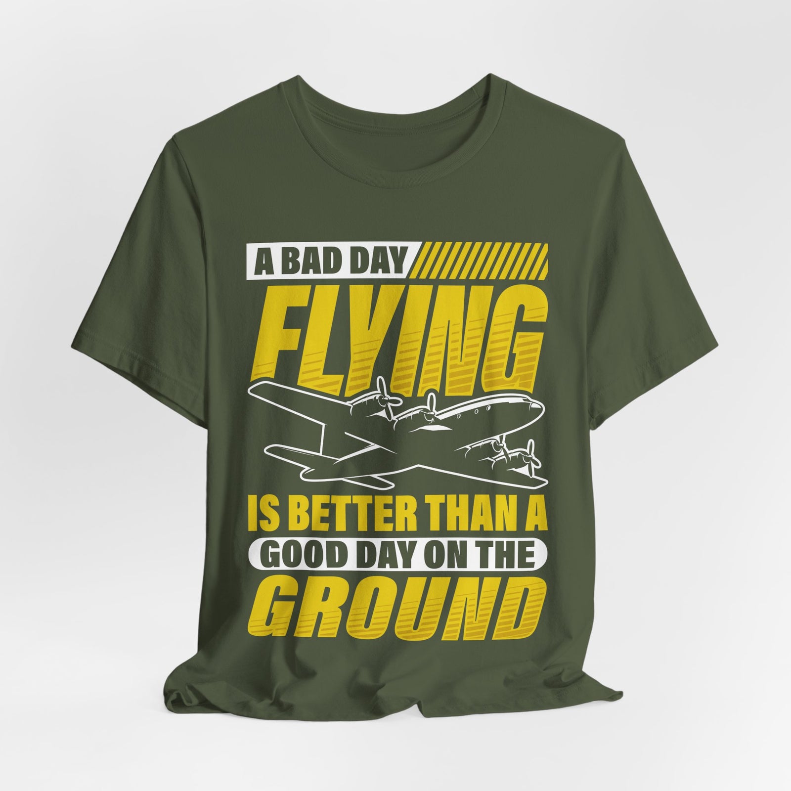 A Bad Day Flying - Unisex Jersey Tee