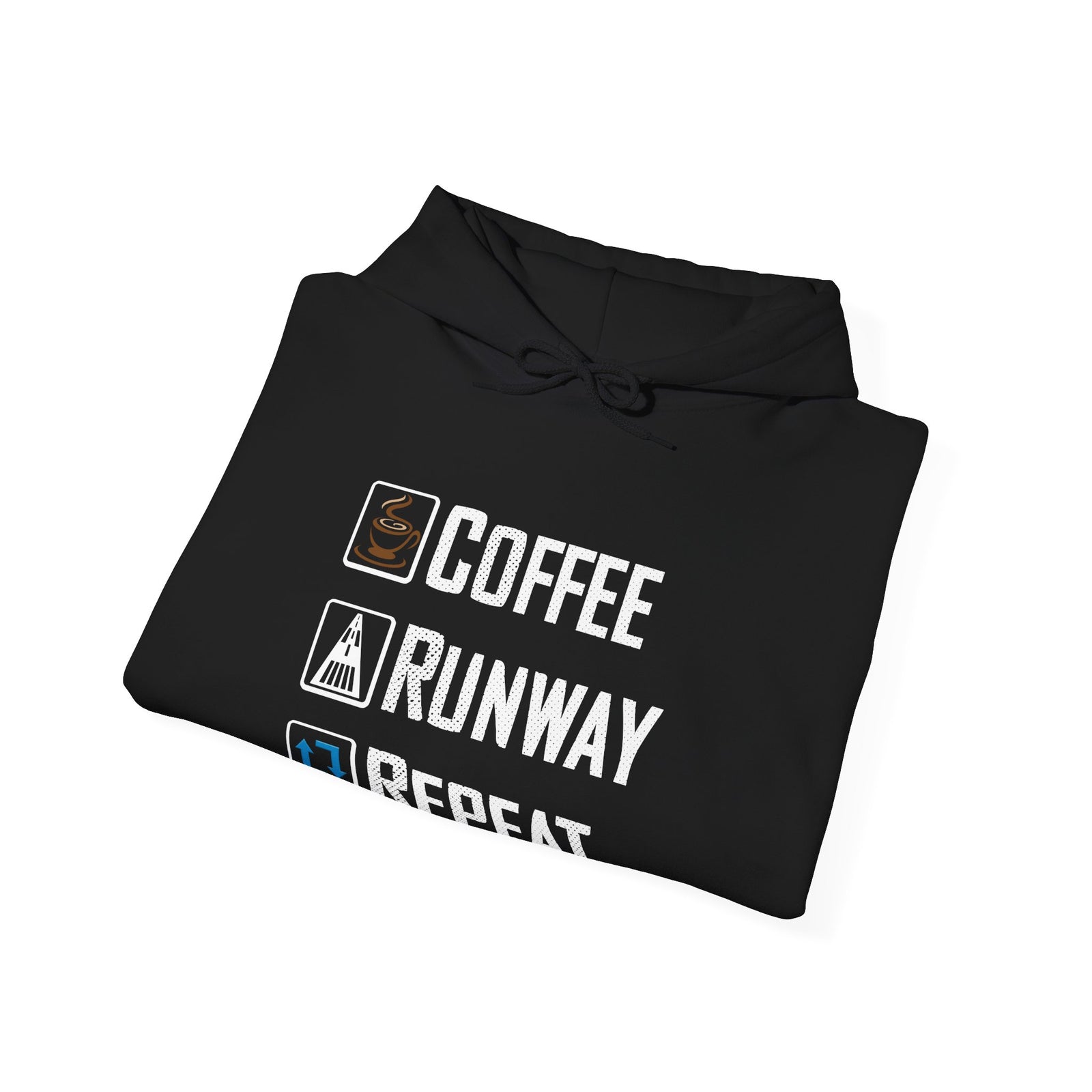 Coffee Runway Repeat - Pullover Hoodie