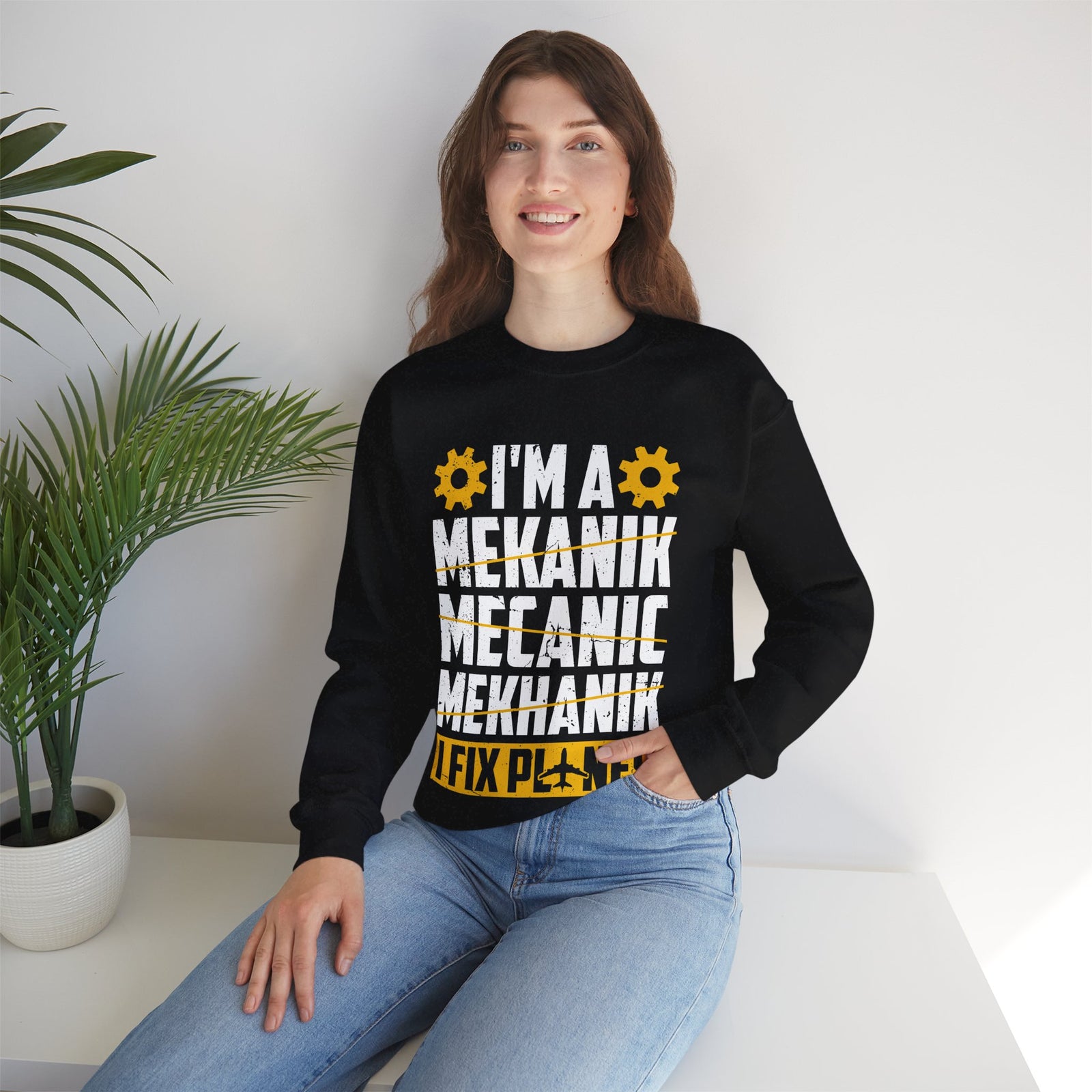 I Fix Planes - Unisex Crewneck Sweatshirt