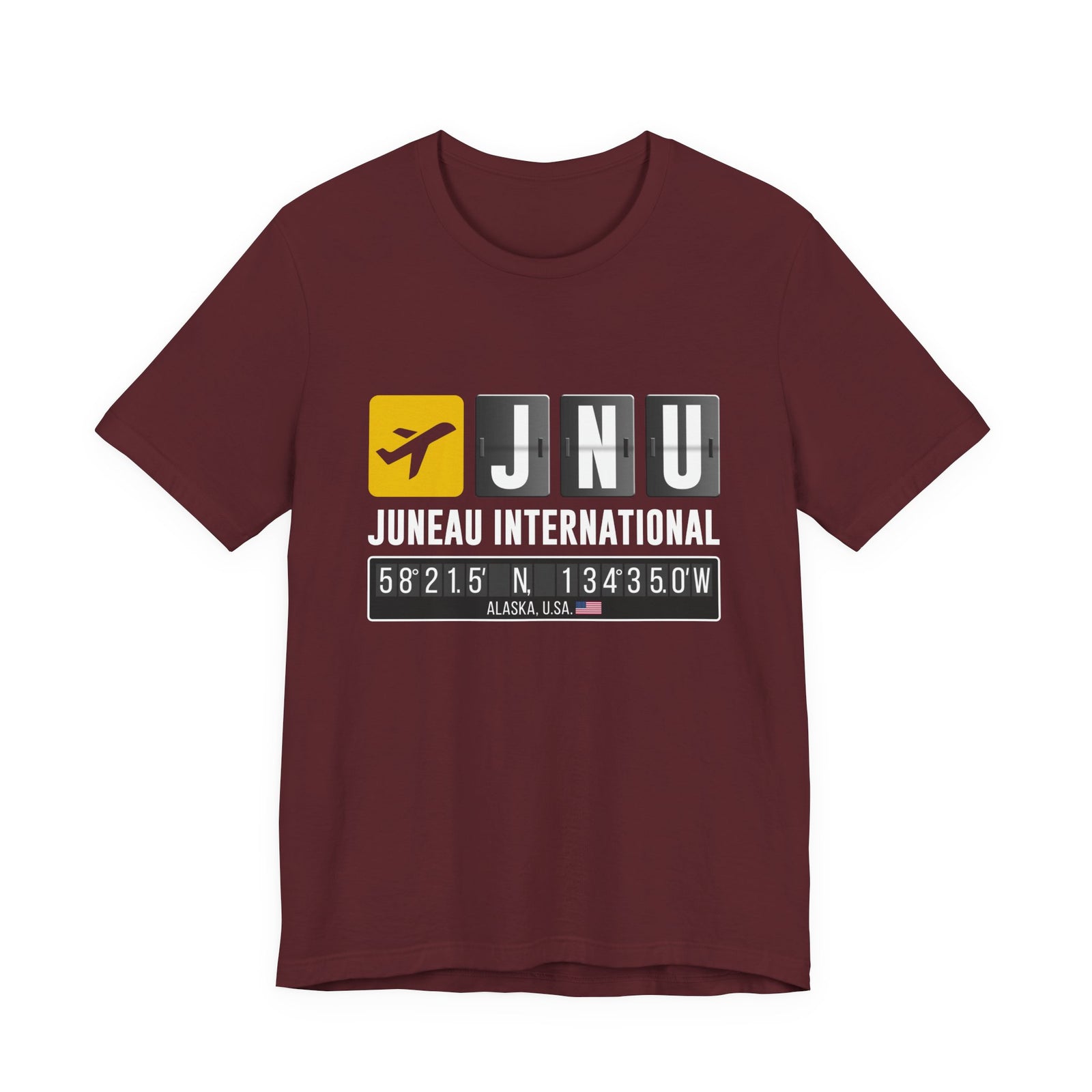 JNU Juneau International Airport - Unisex Jersey Tee