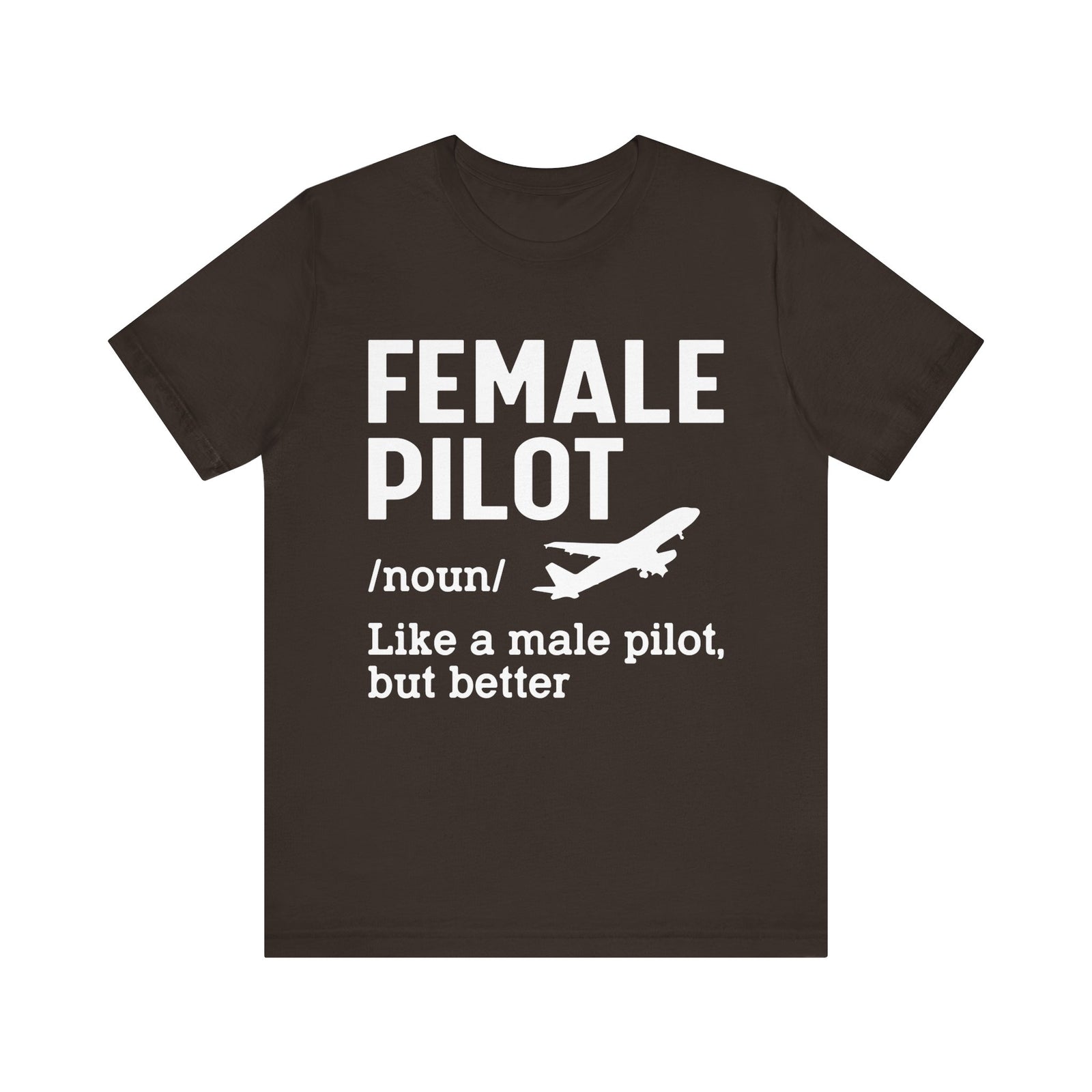 Female Pilot - Unisex Jersey Tee
