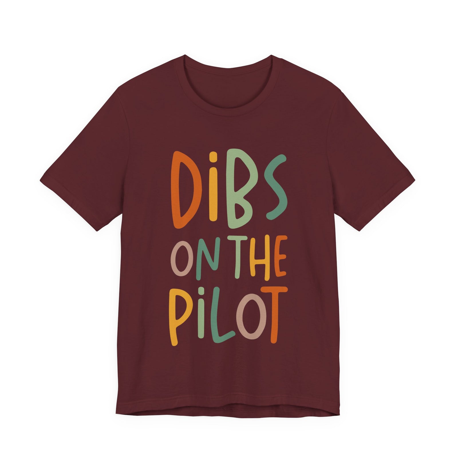 Dibs On The Pilot Unisex Jersey Tee - Perfect for Aviation Enthusiasts