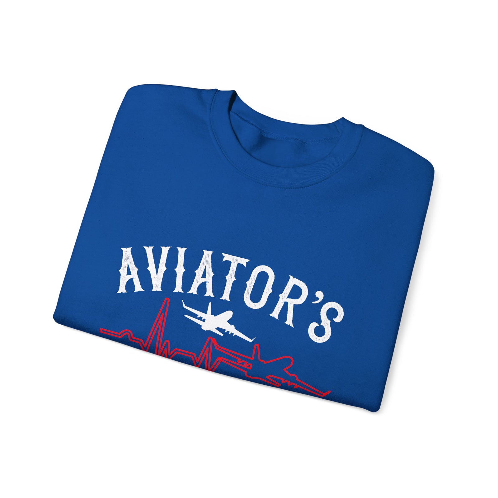 Aviators Heartbeat - Unisex Crewneck Sweatshirt