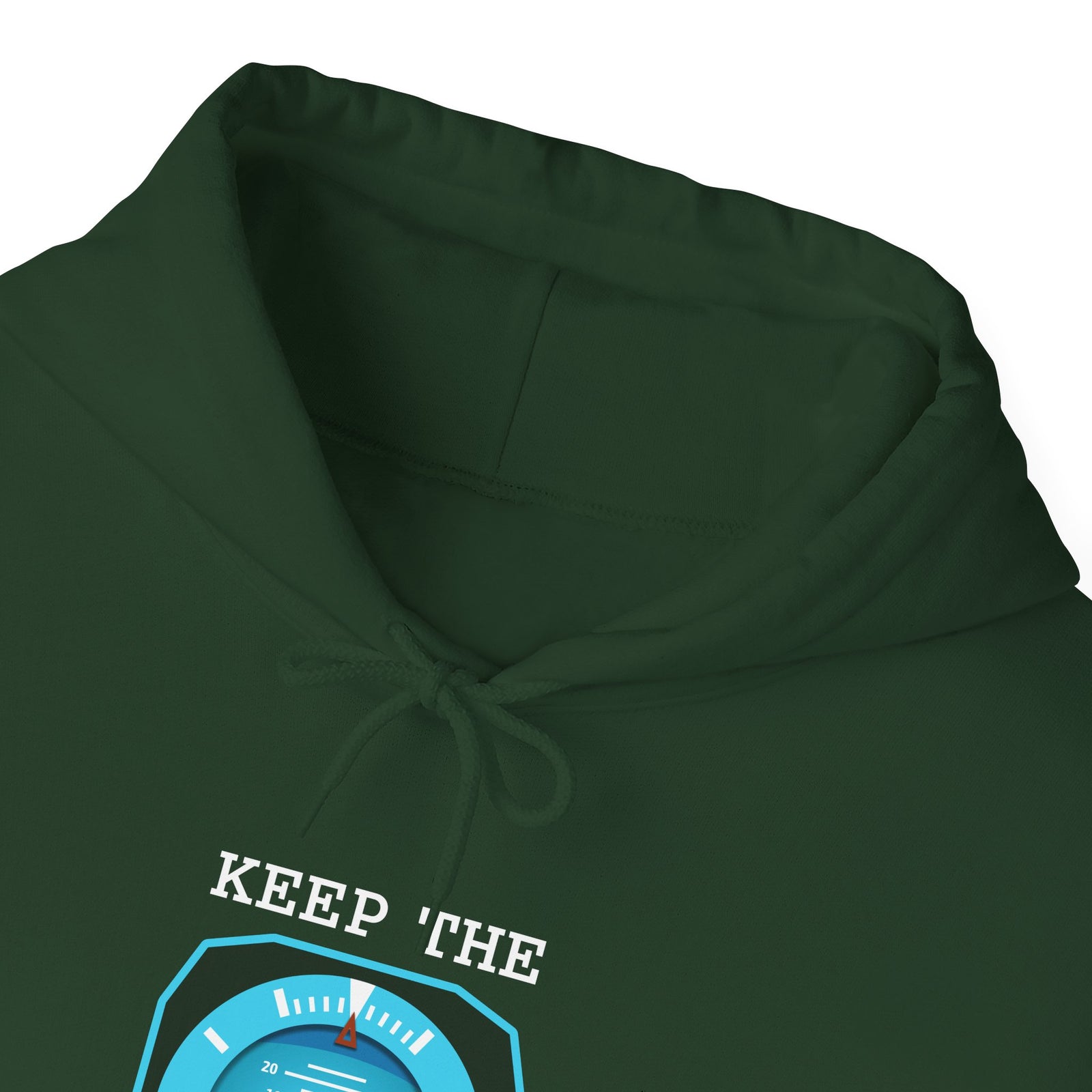 Keep The Blue Side Up - Unisex Pullover Hoodie