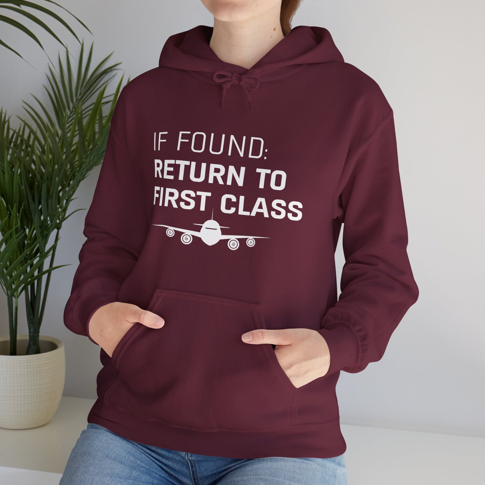 If Found: Return To First Class - Pullover Hoodie