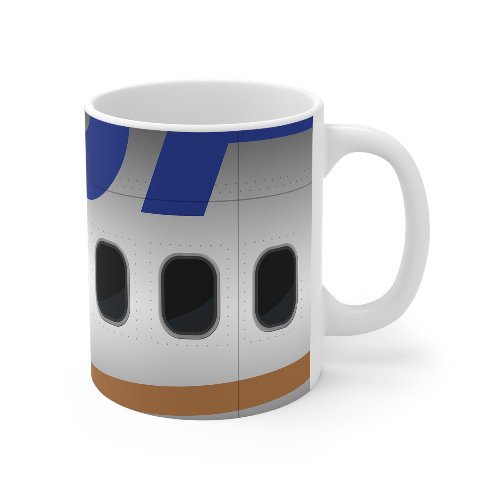 UA - 11oz Ceramic Coffee Cup for Aviation Enthusiasts