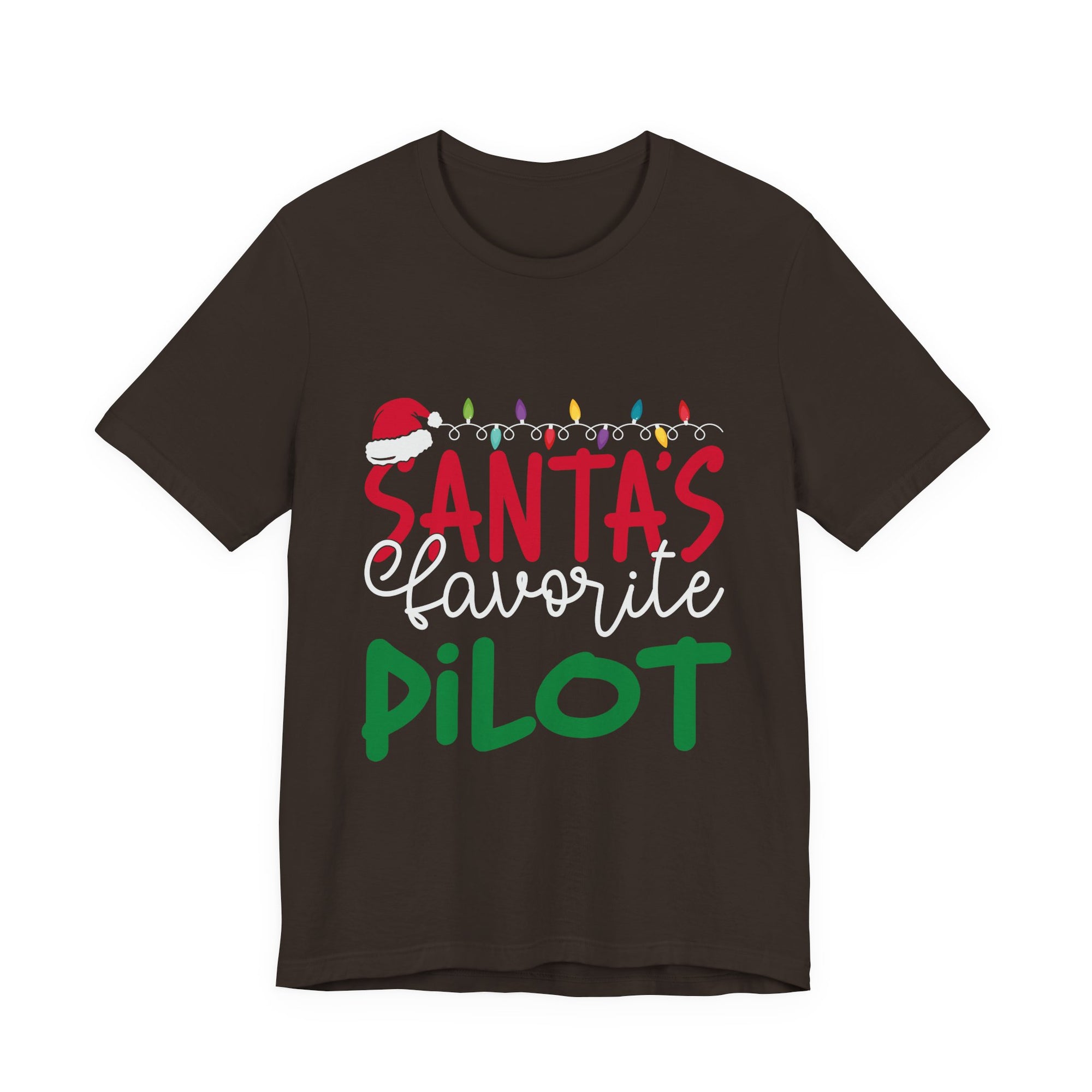 Santa’s favourite pilot Unisex Jersey Tee - Perfect for Aviation Enthusiasts