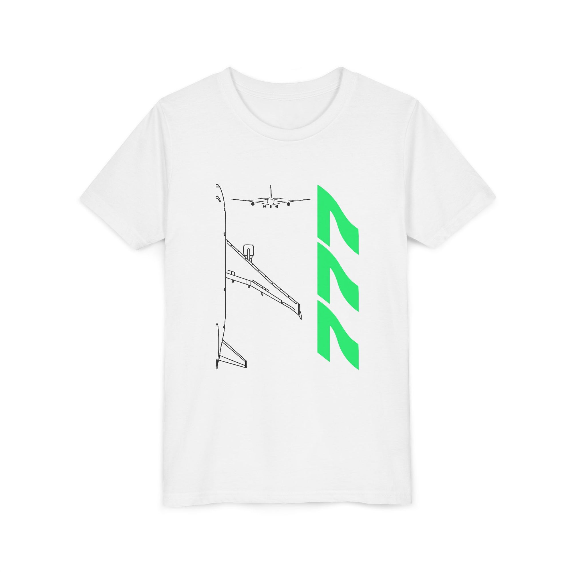 Boeing 777 - Unisex Youth Short Sleeve Tee