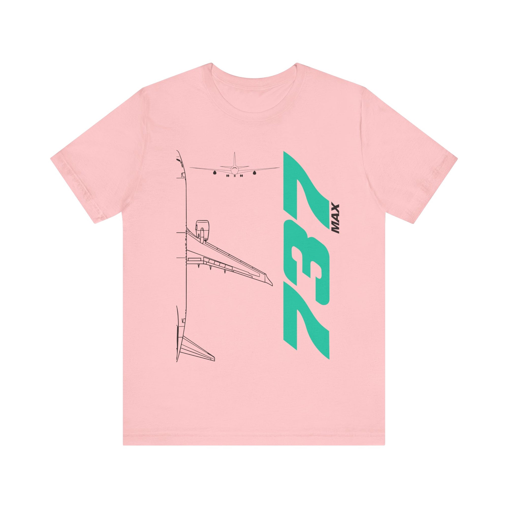 Boeing 737 Max  Unisex Jersey Tee - Perfect for Aviation Enthusiasts