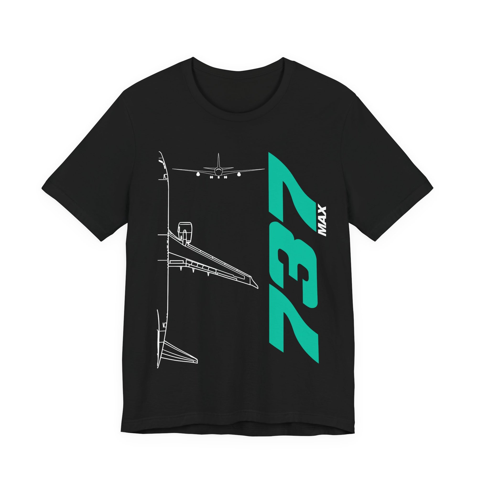 Boeing 737 Max  Unisex Jersey Tee - Perfect for Aviation Enthusiasts