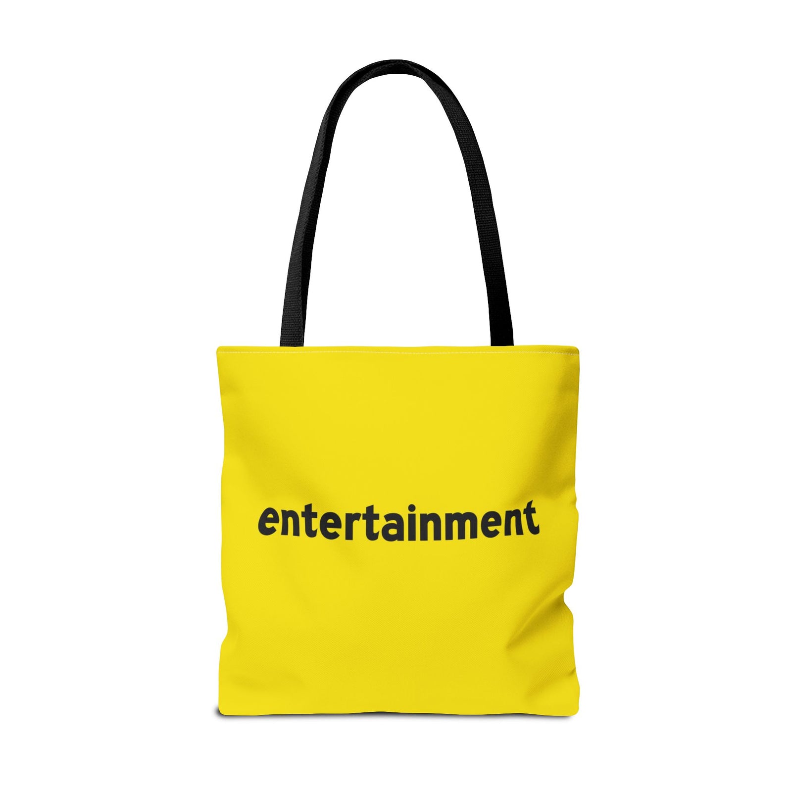 Entertainment Tote Bag — Printed Green Travel Tote