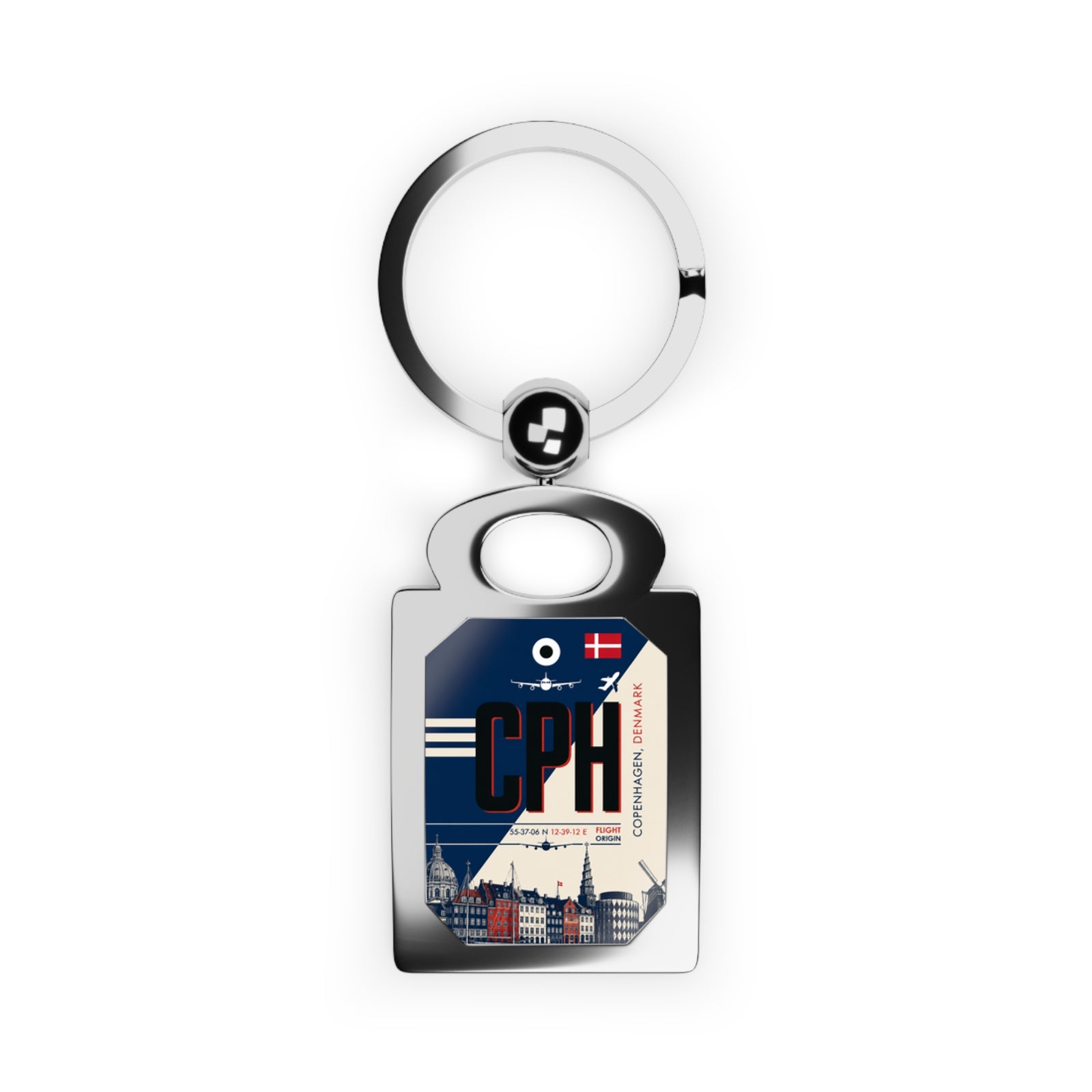 CPH - Rectangle Keyring