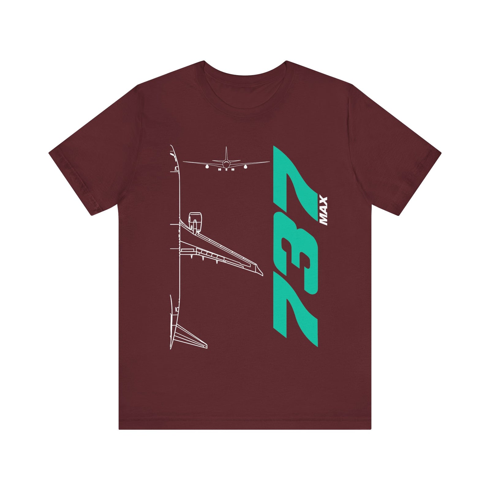 Boeing 737 Max  Unisex Jersey Tee - Perfect for Aviation Enthusiasts