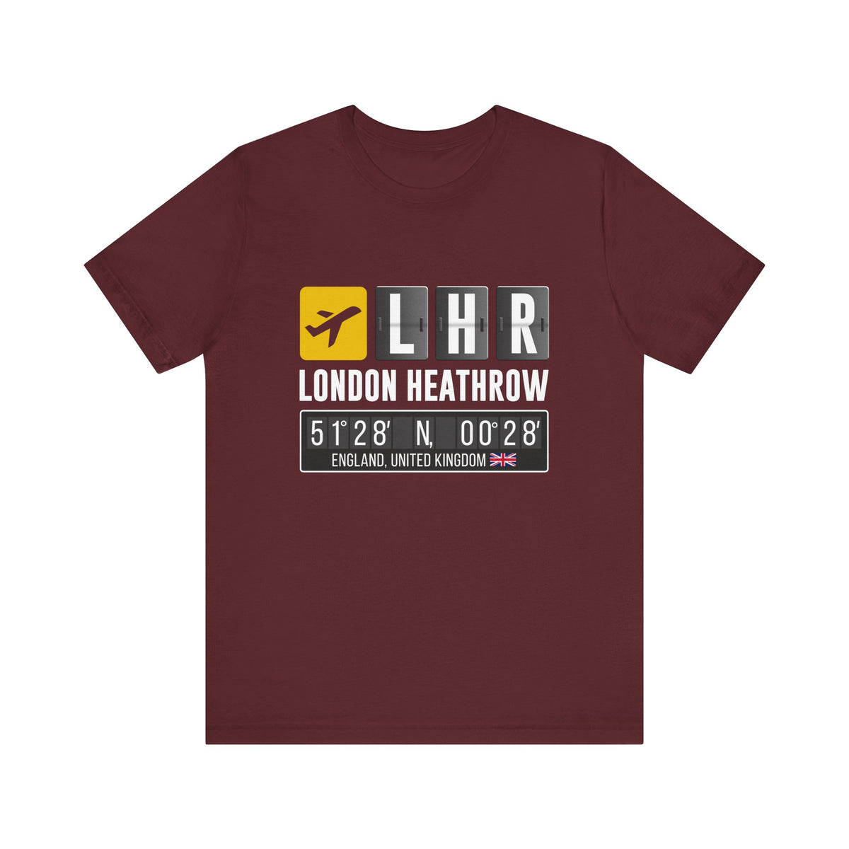 LHR London Heathrow - Unisex Jersey Tee