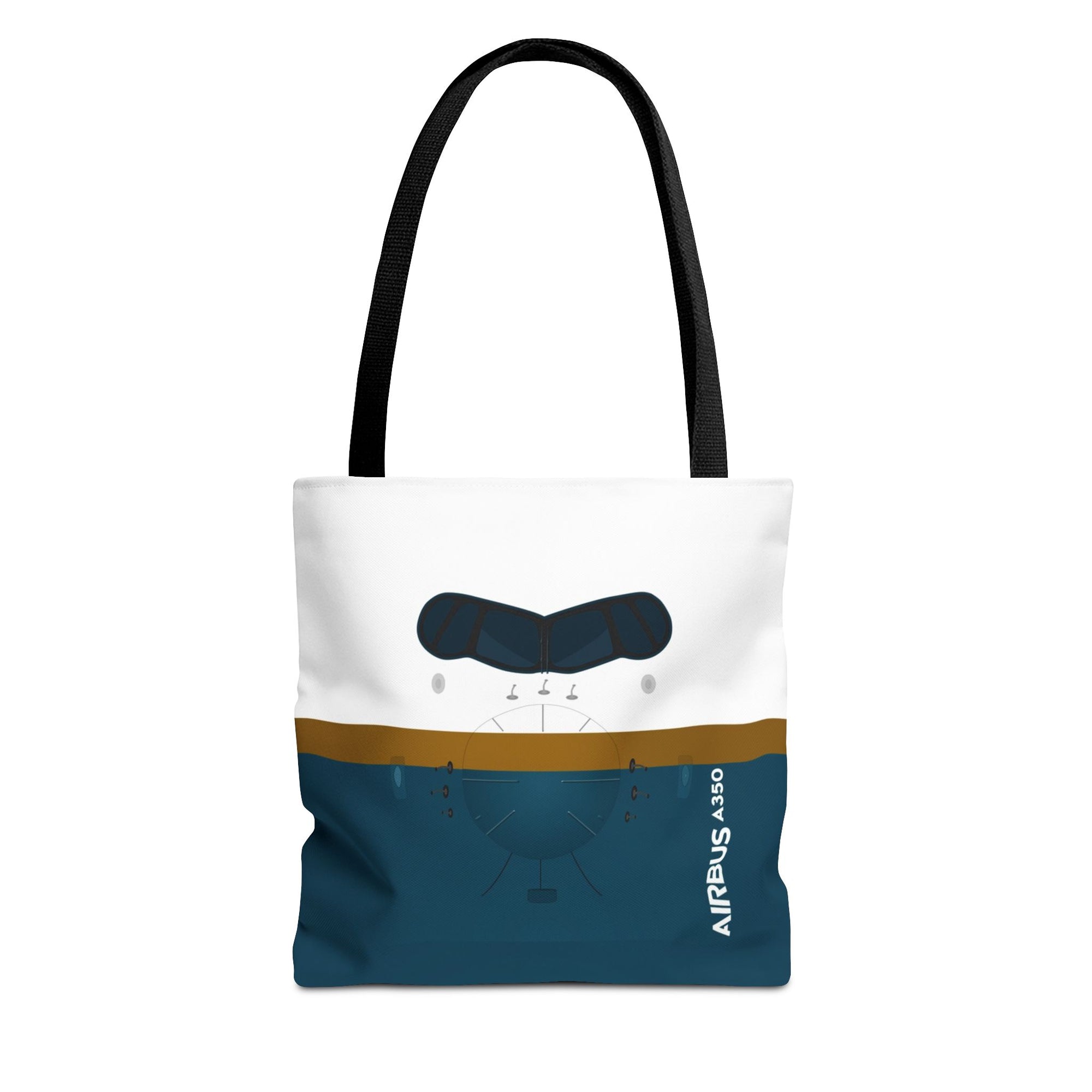 A350 Tote Bag — Printed Green Travel Tote