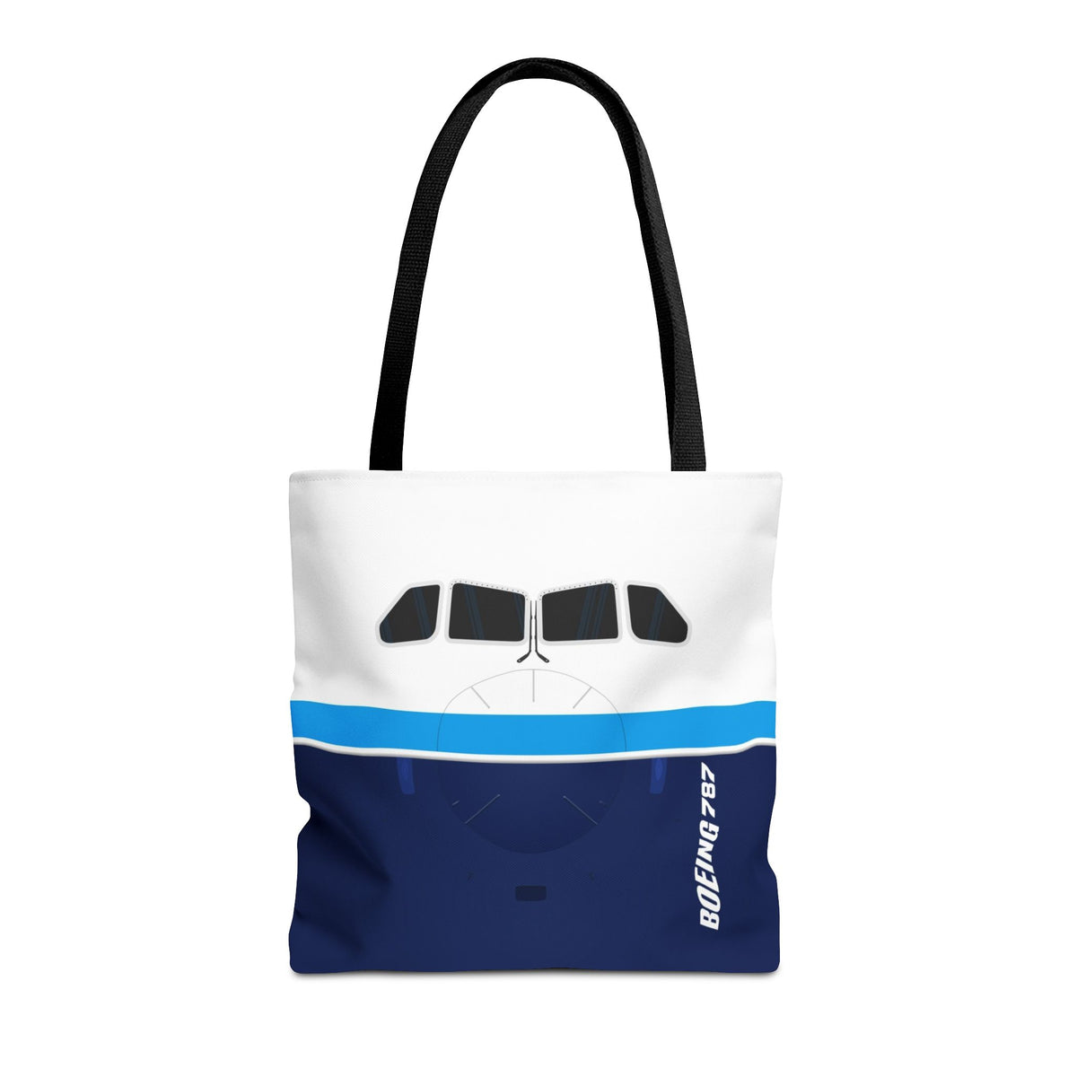 787 Tote Bag — Printed Green Travel Tote