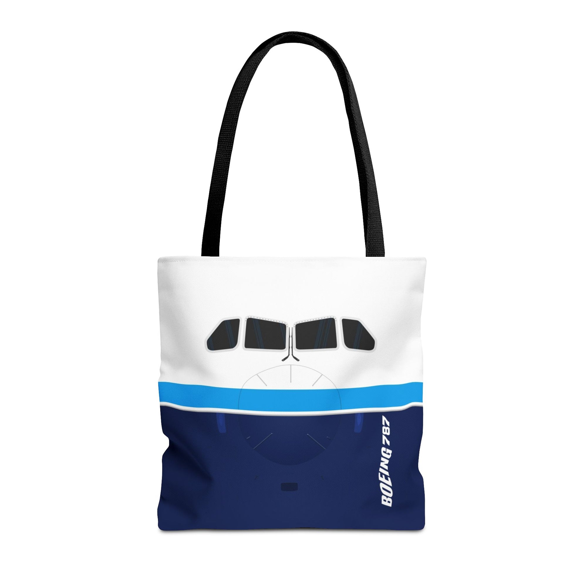 787 Tote Bag — Printed Green Travel Tote
