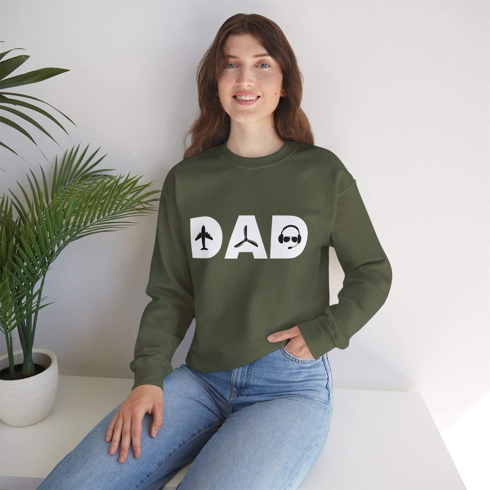 DAD  -  Crewneck Sweatshirt