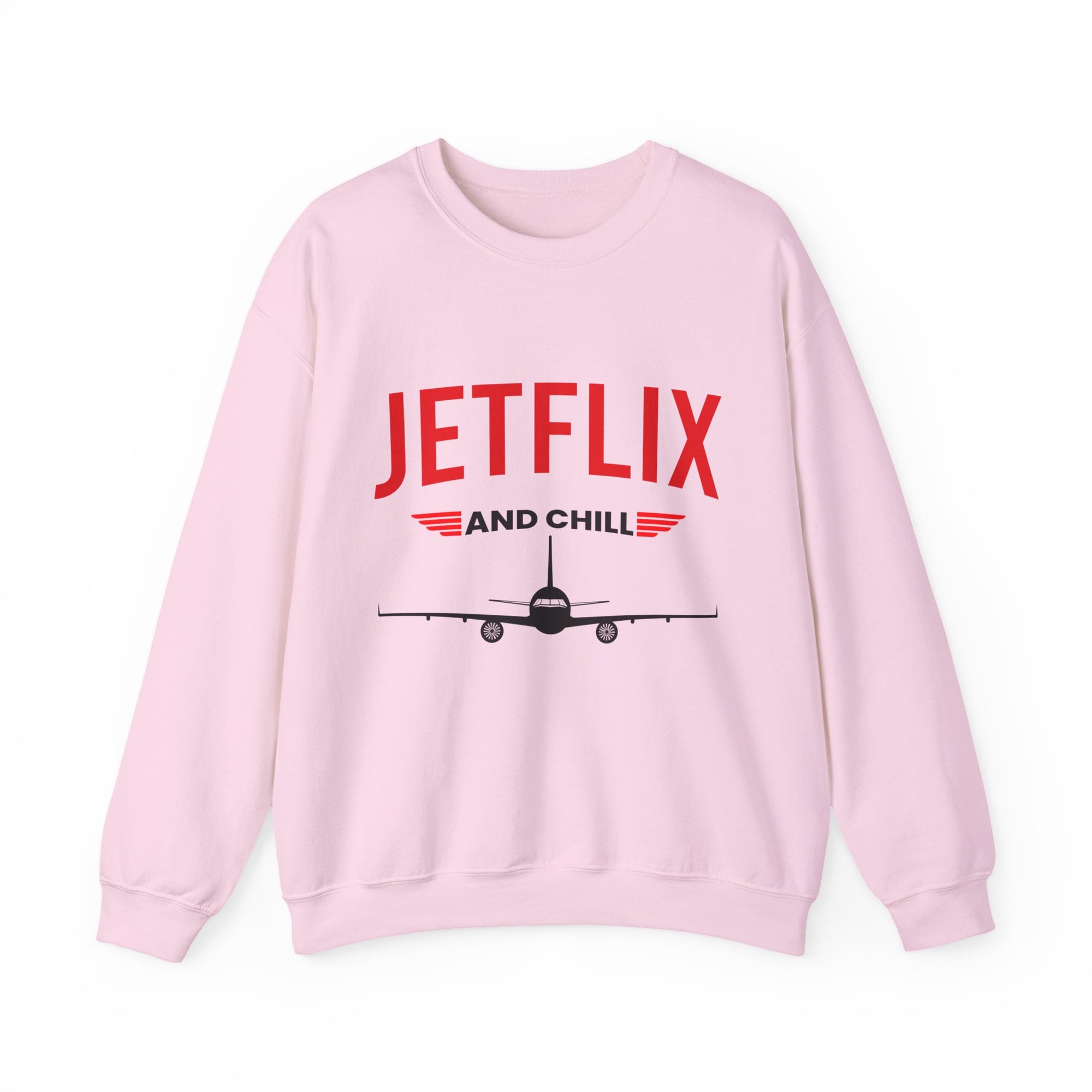 JetFlix And Chill  -  Crewneck Sweatshirt