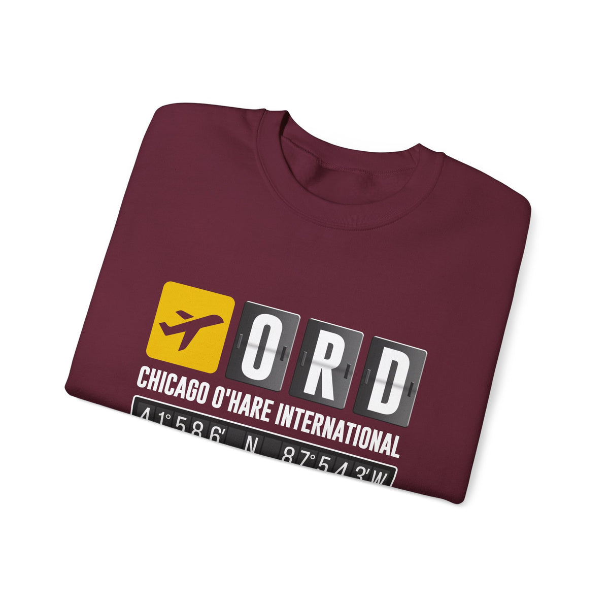 ORD Chicago O'Hare International Airport  -  Crewneck Sweatshirt