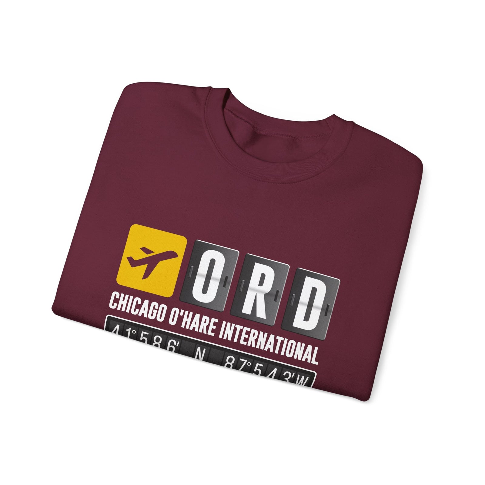 ORD Chicago O'Hare International Airport  -  Crewneck Sweatshirt