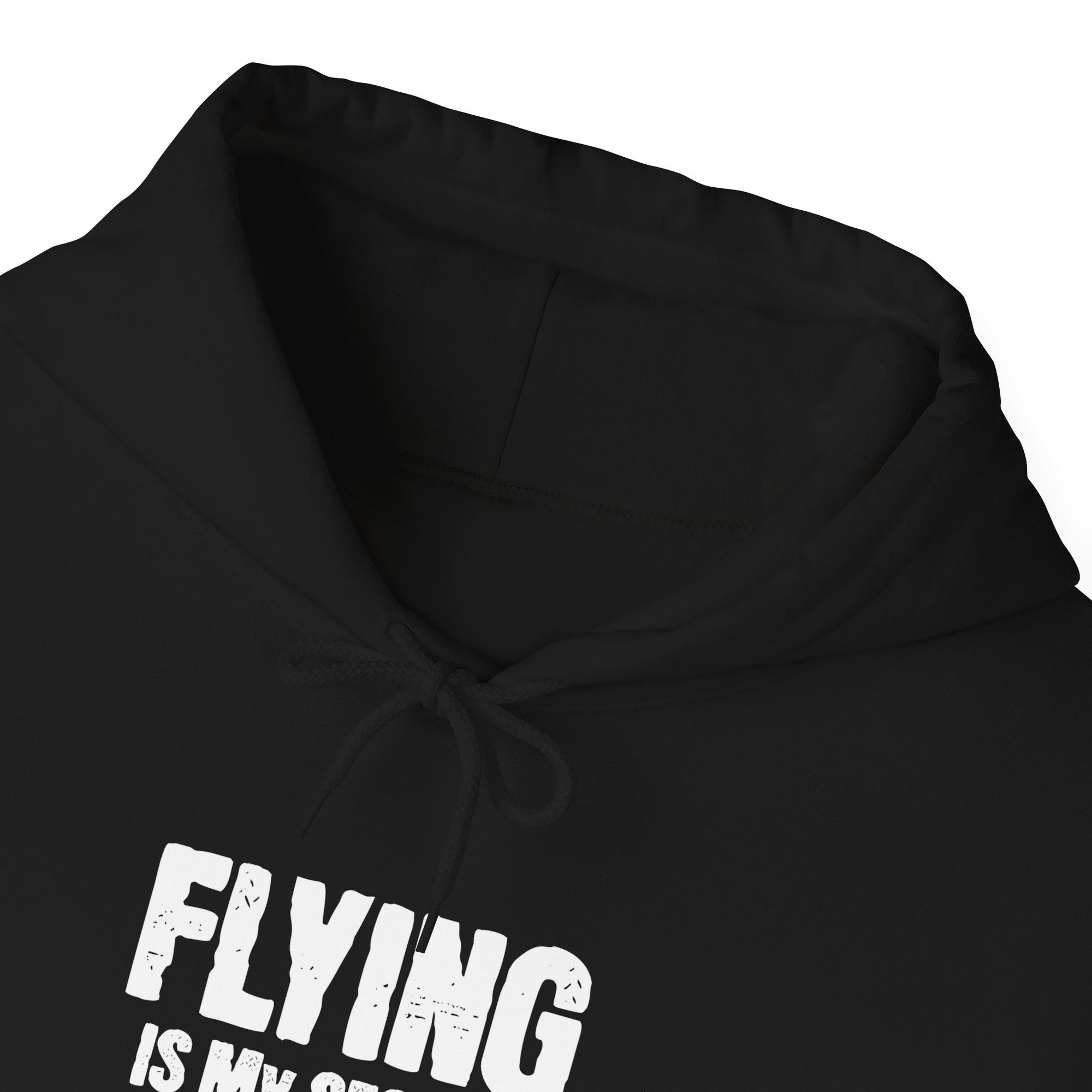 Flying Is My Second Favrite Word  - Pullover Hoodie