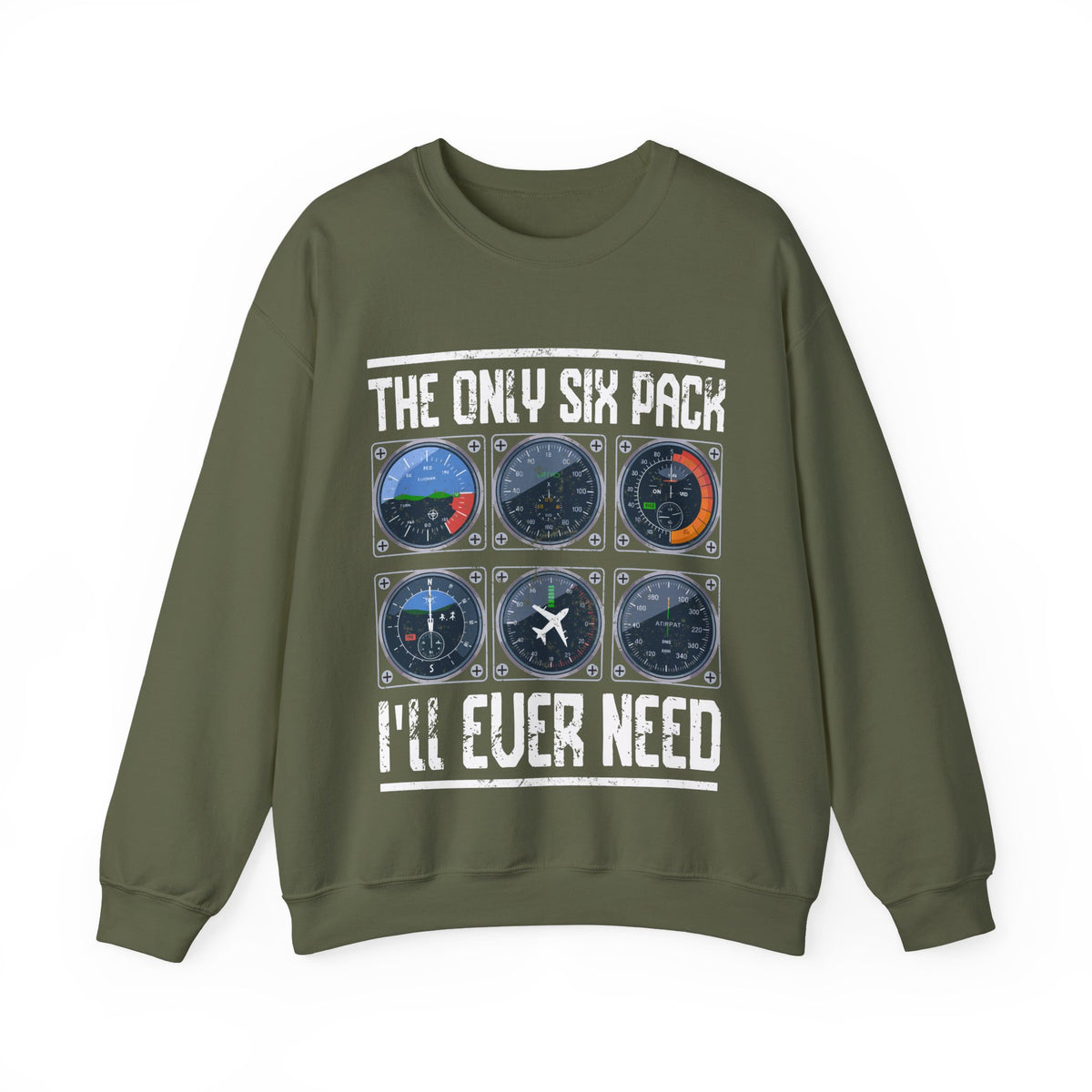 The Only Six Pack I'll Ever Need  -  Unisex Crewneck Sweatshirt