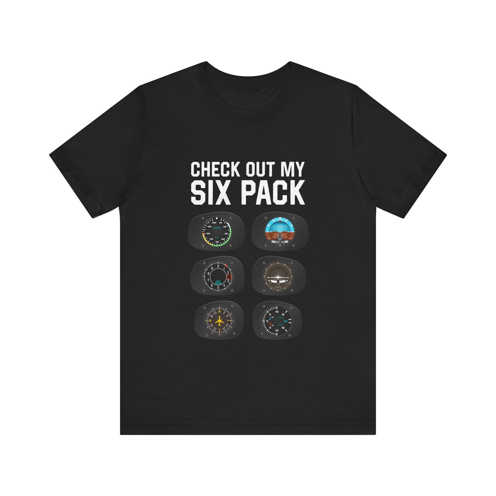 Check Out My Six Pack   - Unisex Jersey Tee