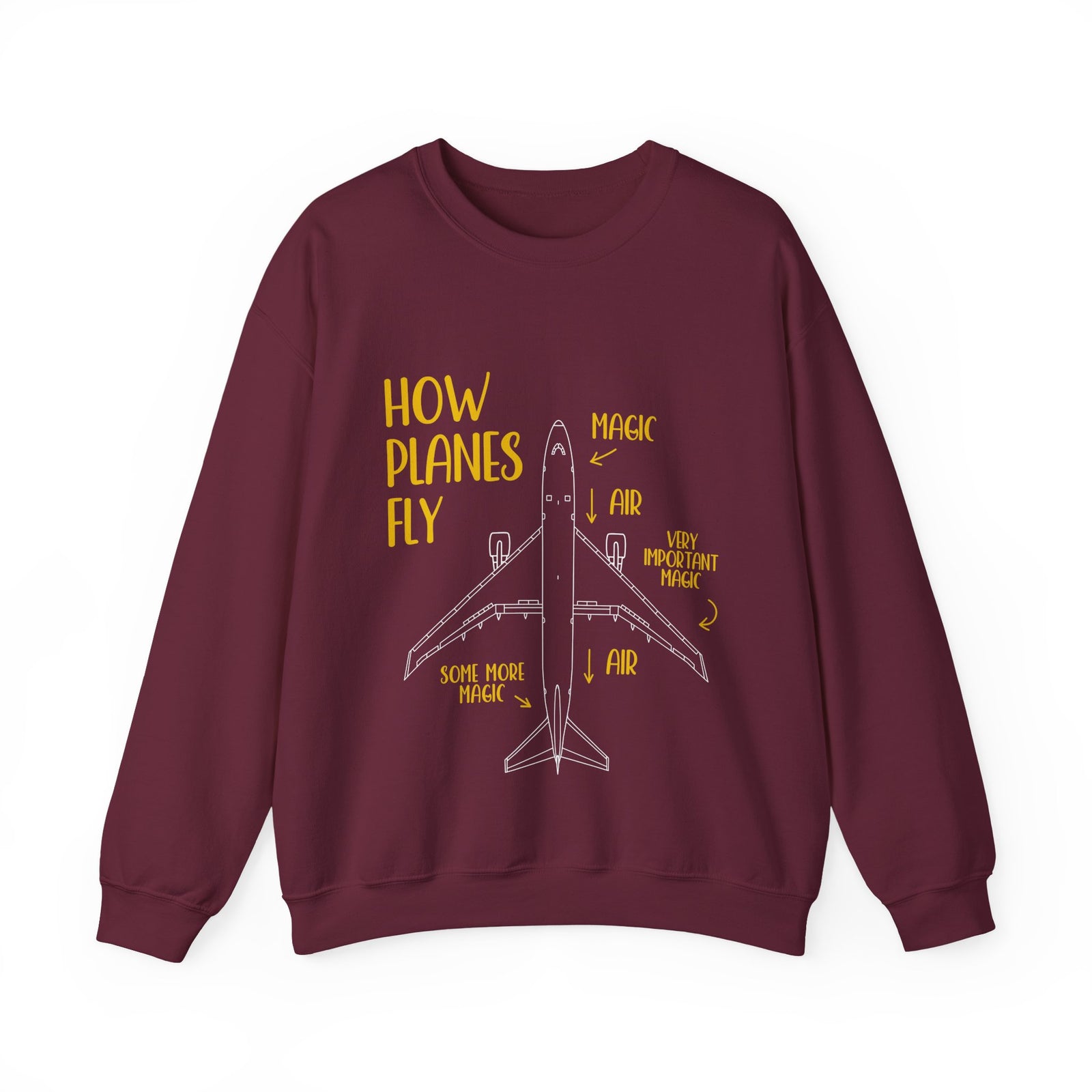 How Planes Fly?  -  Crewneck Sweatshirt