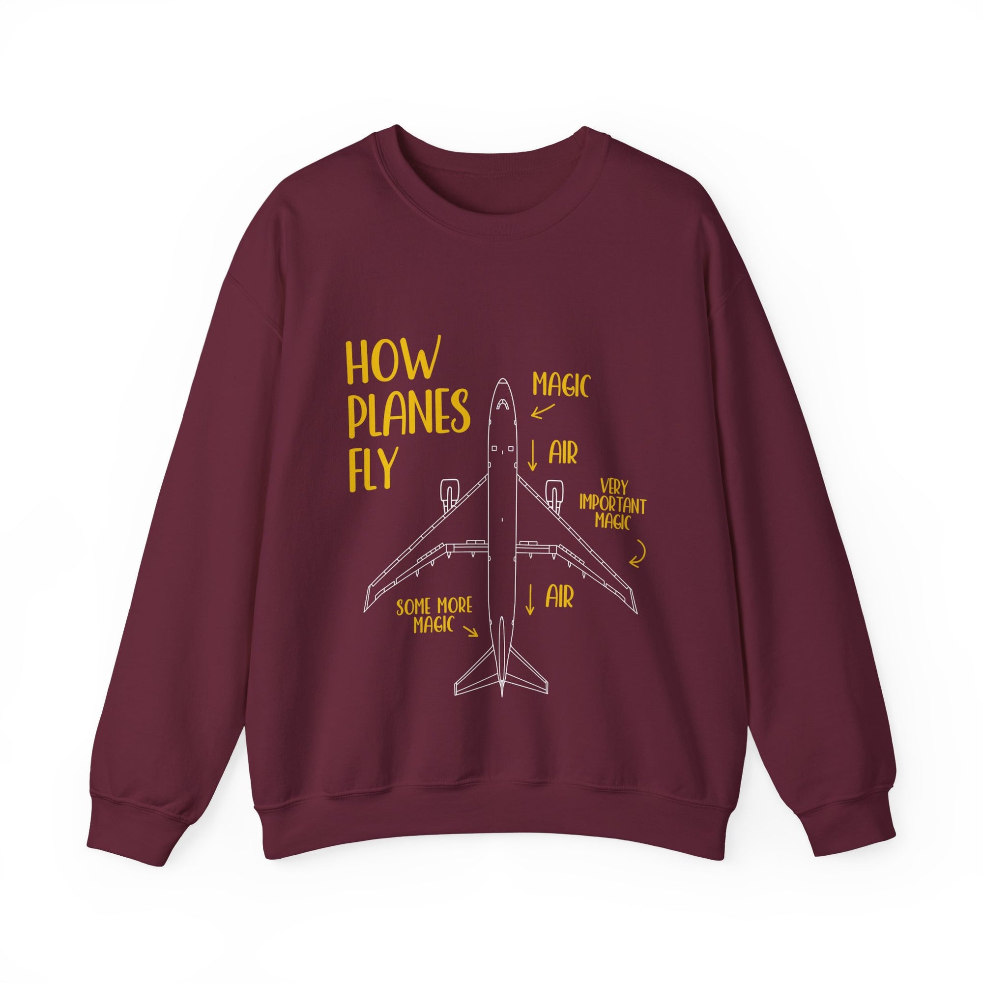 How Planes Fly?  -  Crewneck Sweatshirt