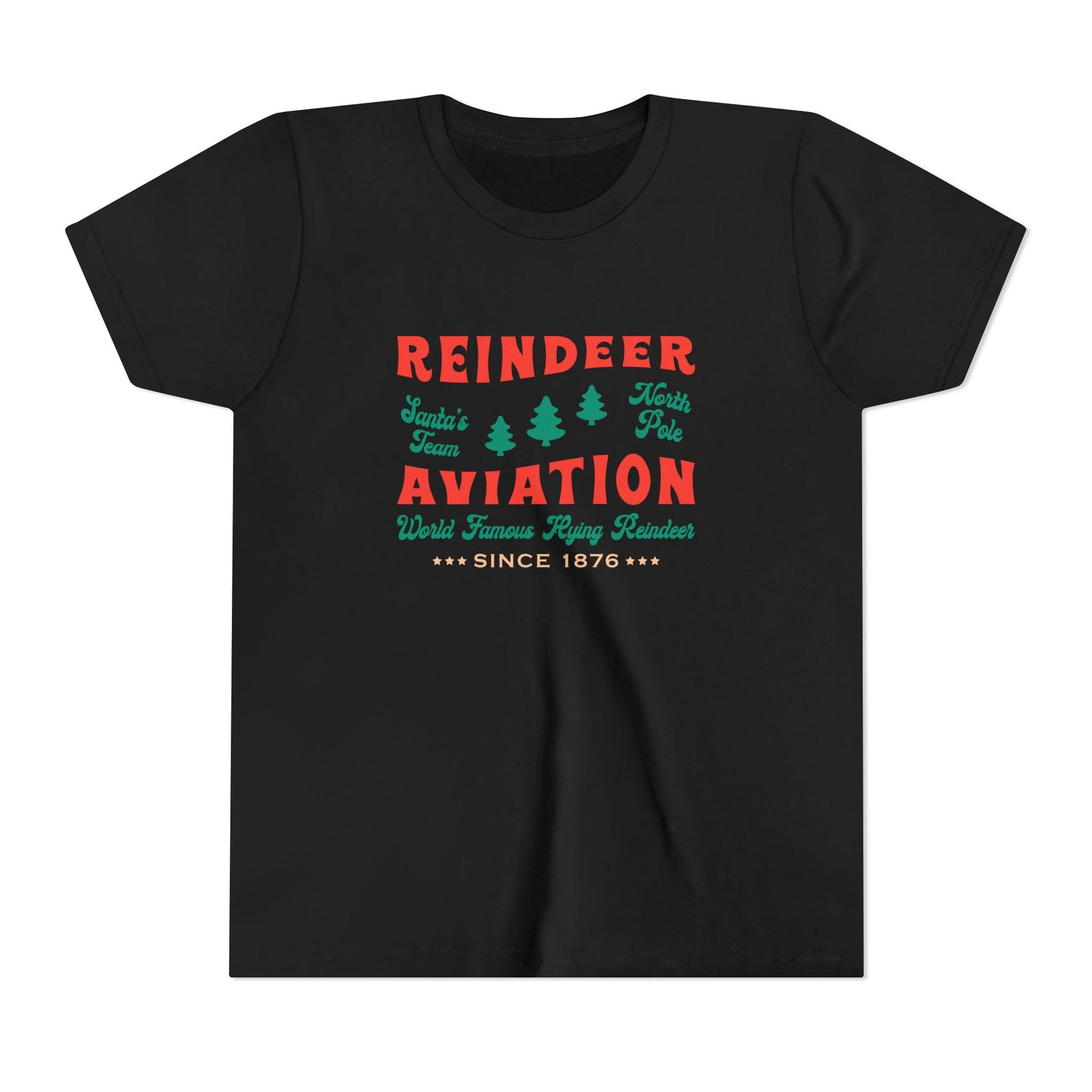 Reindeer Aviation    - Unisex Youth Short Sleeve Tee