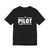 Pilot Unisex Jersey Tee - Perfect for Aviation Enthusiasts