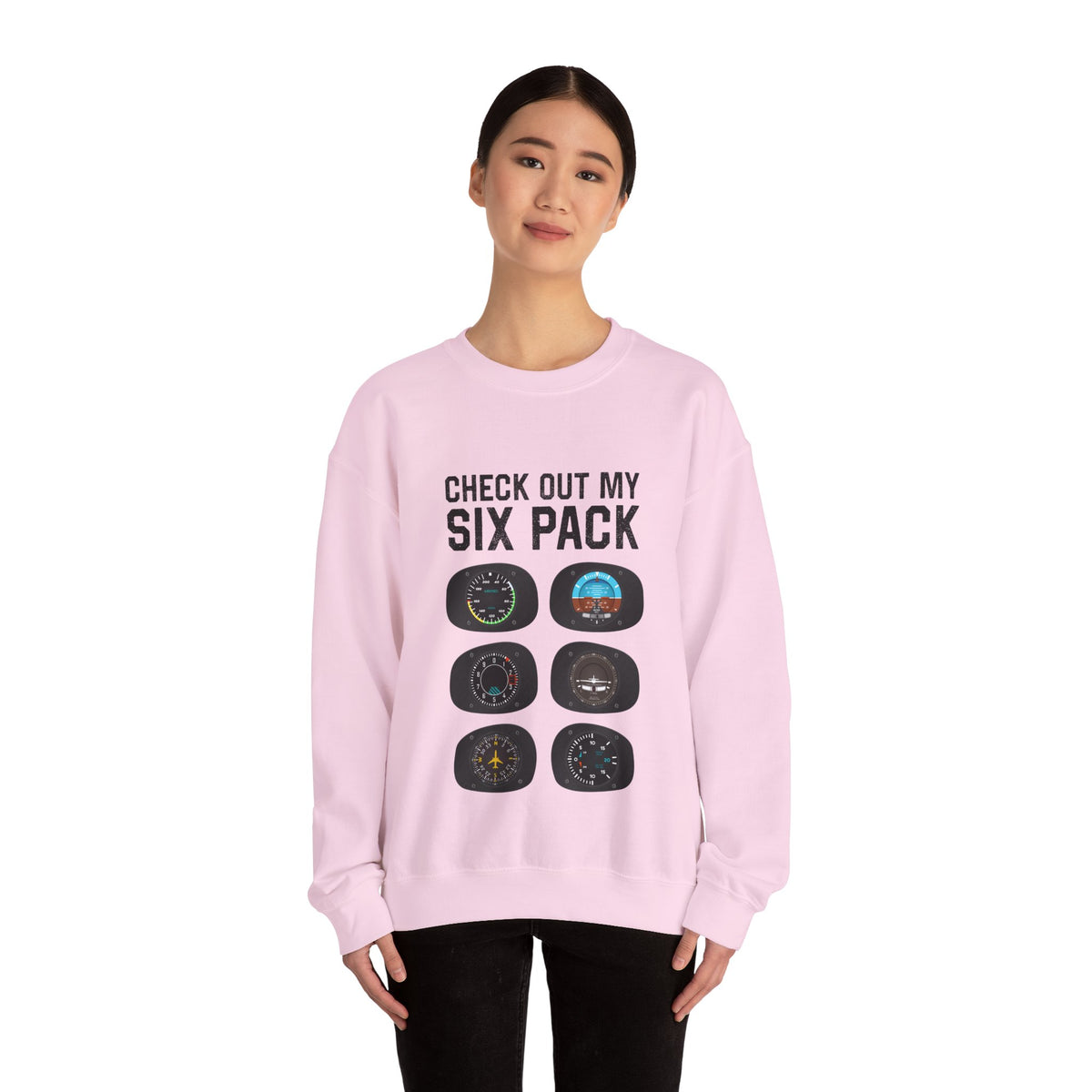 Check Out My Six Pack  -  Crewneck Sweatshirt
