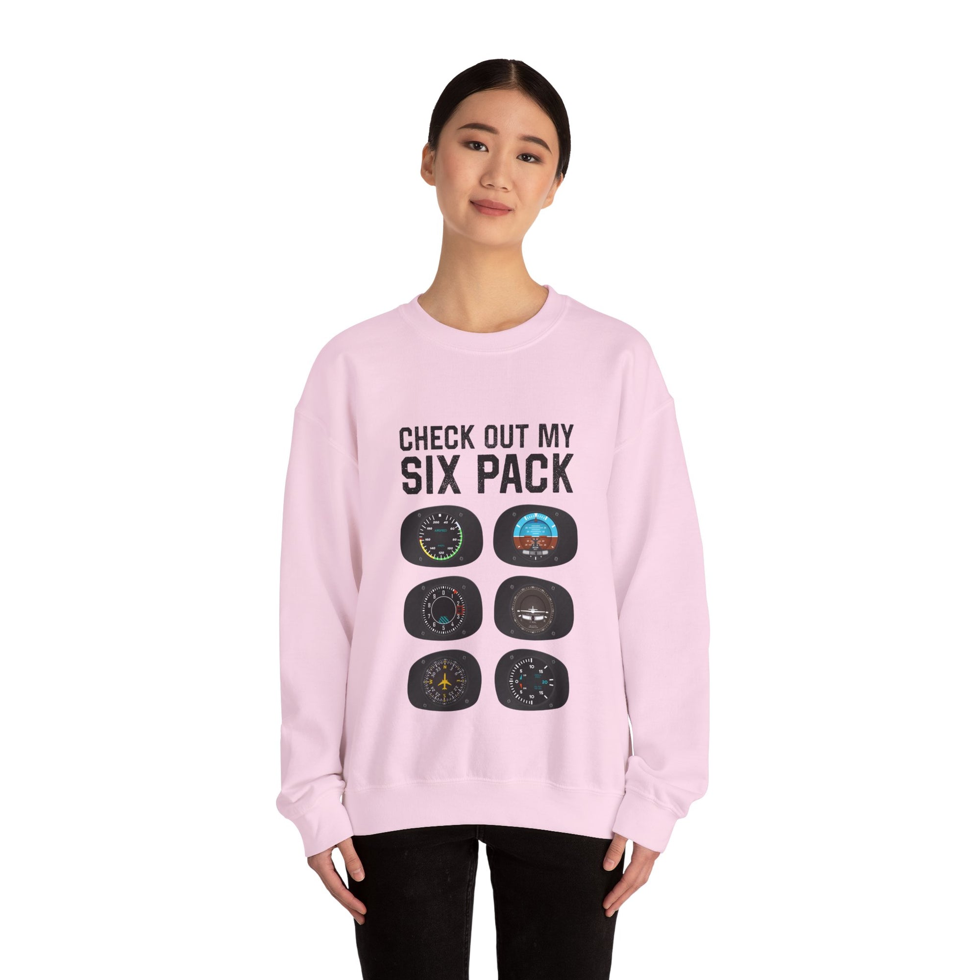 Check Out My Six Pack  -  Crewneck Sweatshirt