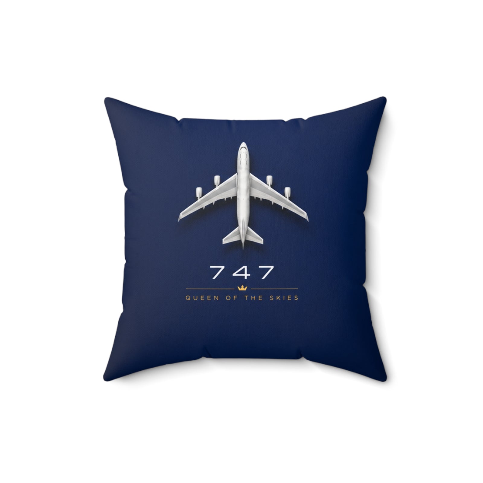 747 - Spun Polyester Square Pillow