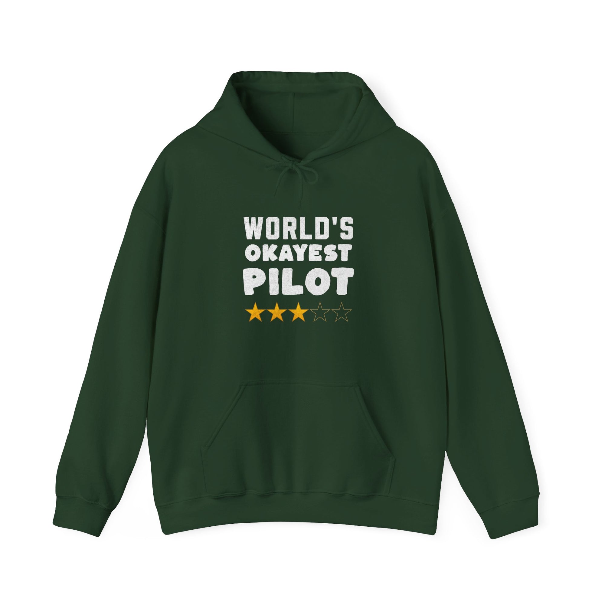 Worlds Okayest Pilot  - Pullover Hoodie