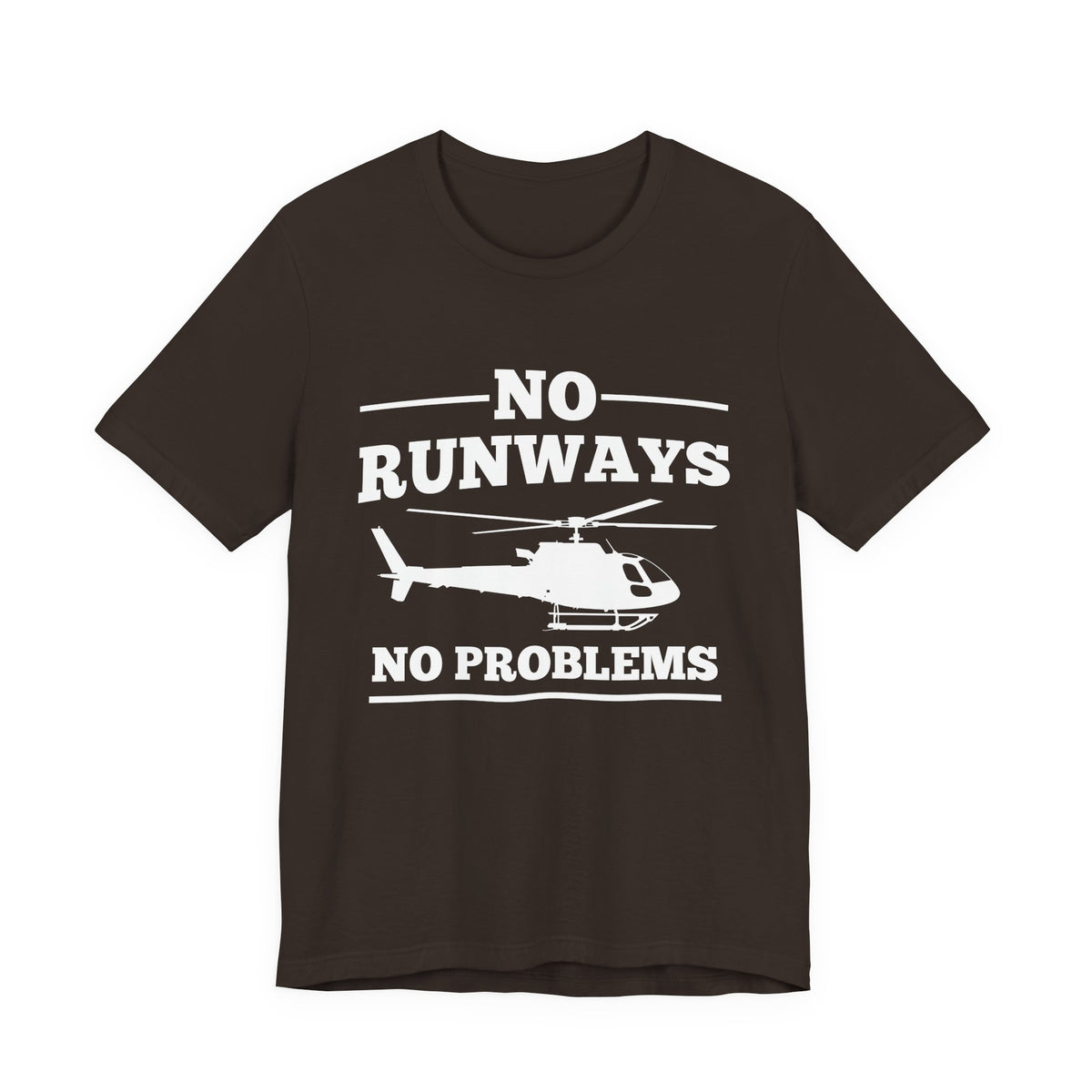 No Runways No Problem Unisex Jersey Tee - Perfect for Aviation Enthusiasts