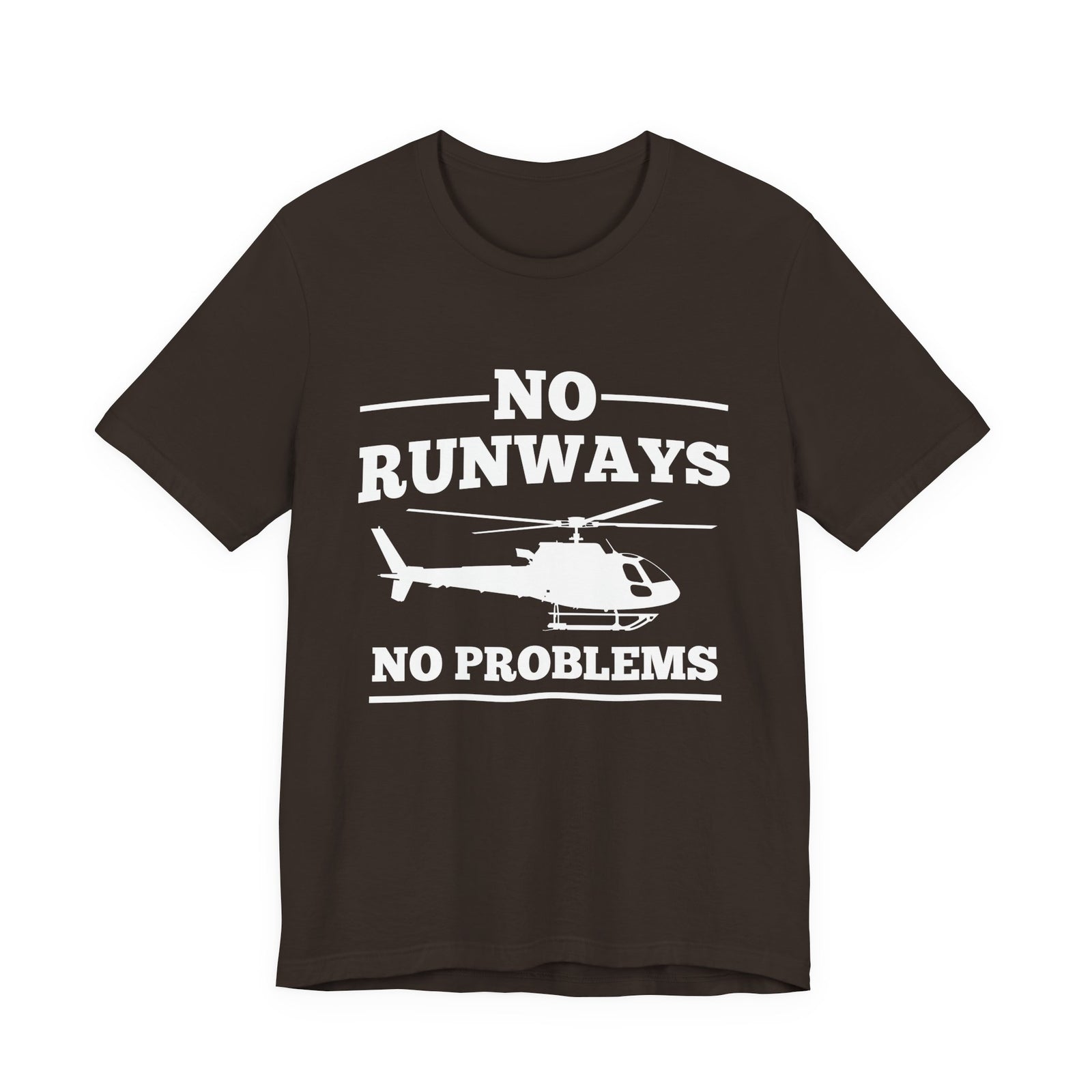 No Runways No Problem Unisex Jersey Tee - Perfect for Aviation Enthusiasts