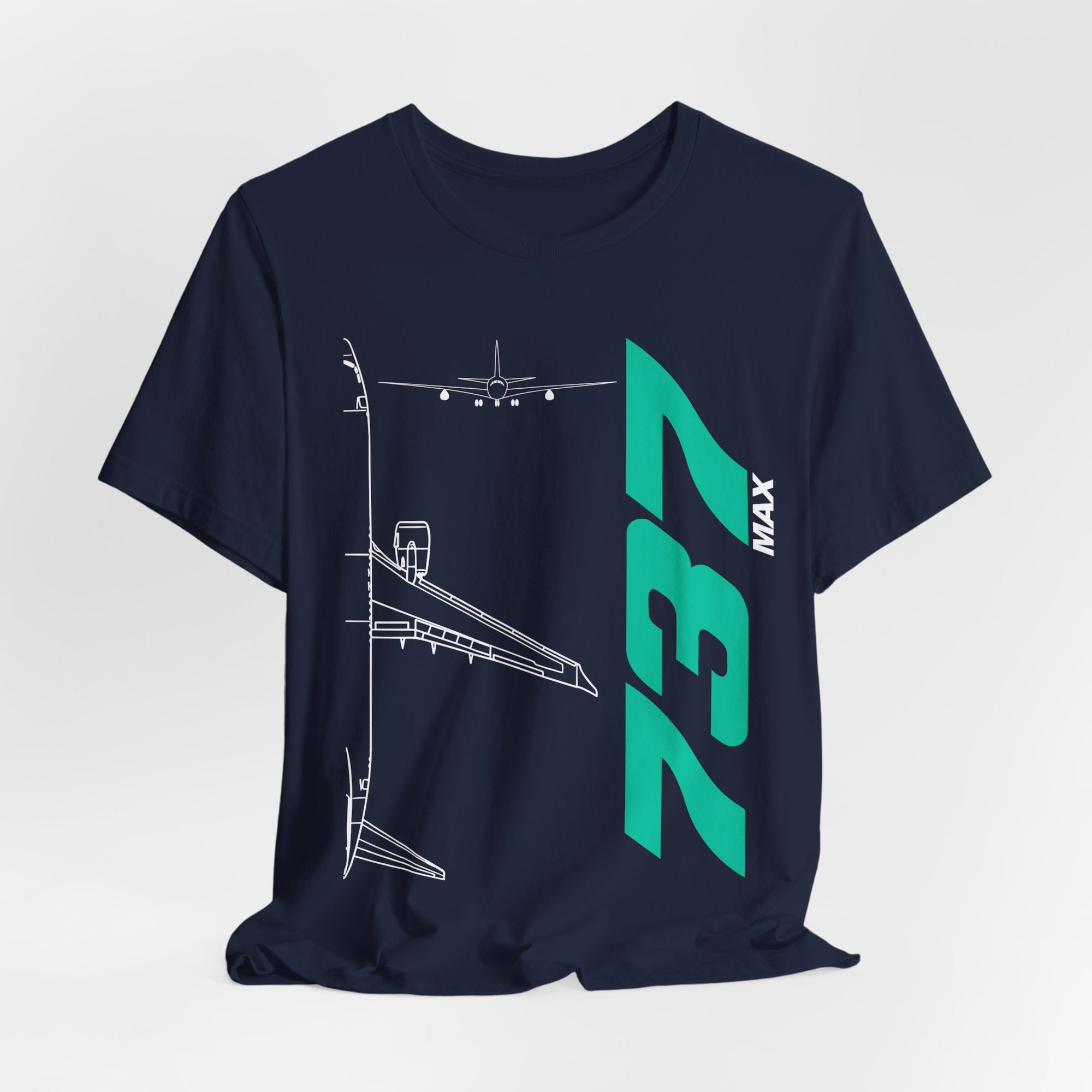 Boeing 737 Max  Unisex Jersey Tee - Perfect for Aviation Enthusiasts