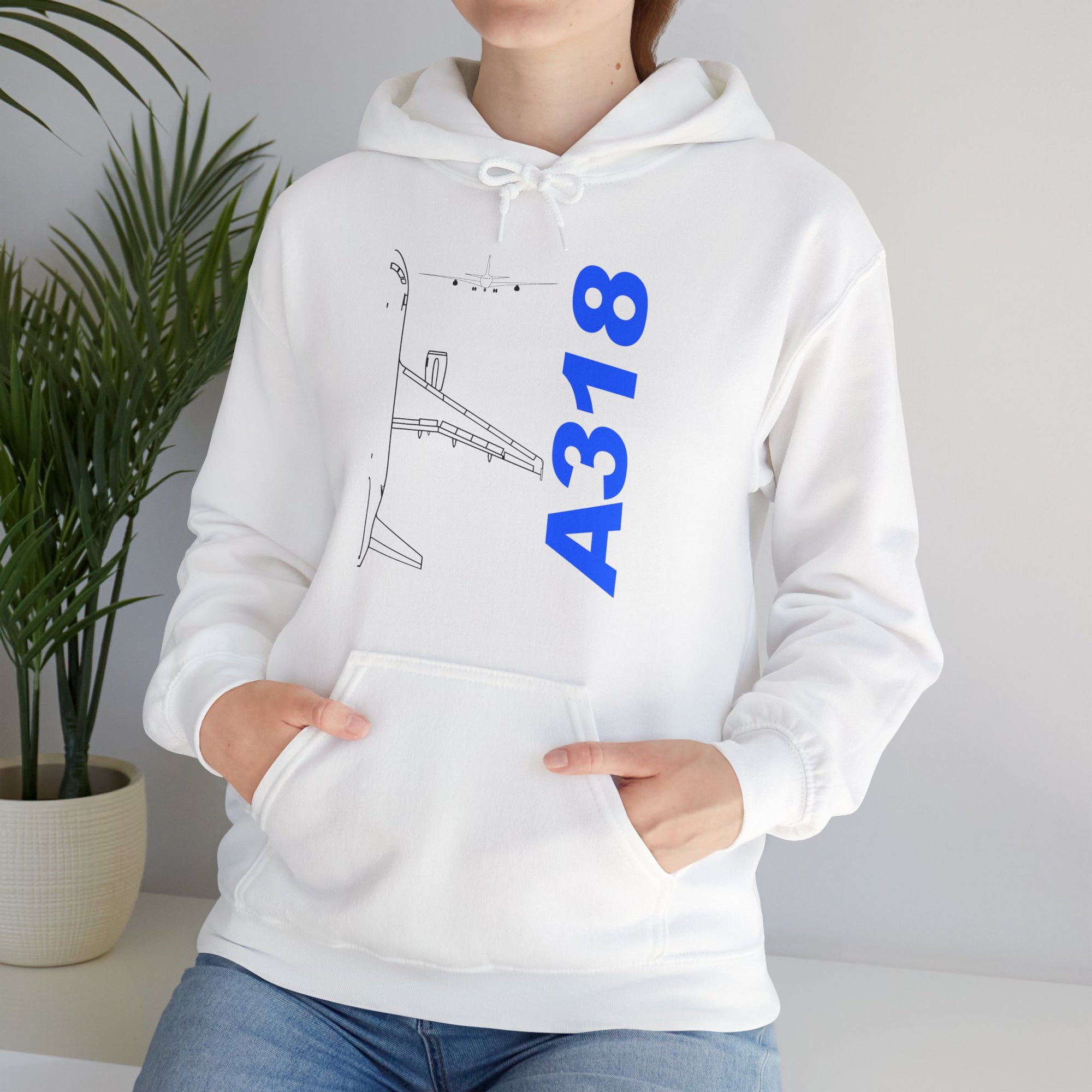 Airbus A318  - Pullover Hoodie