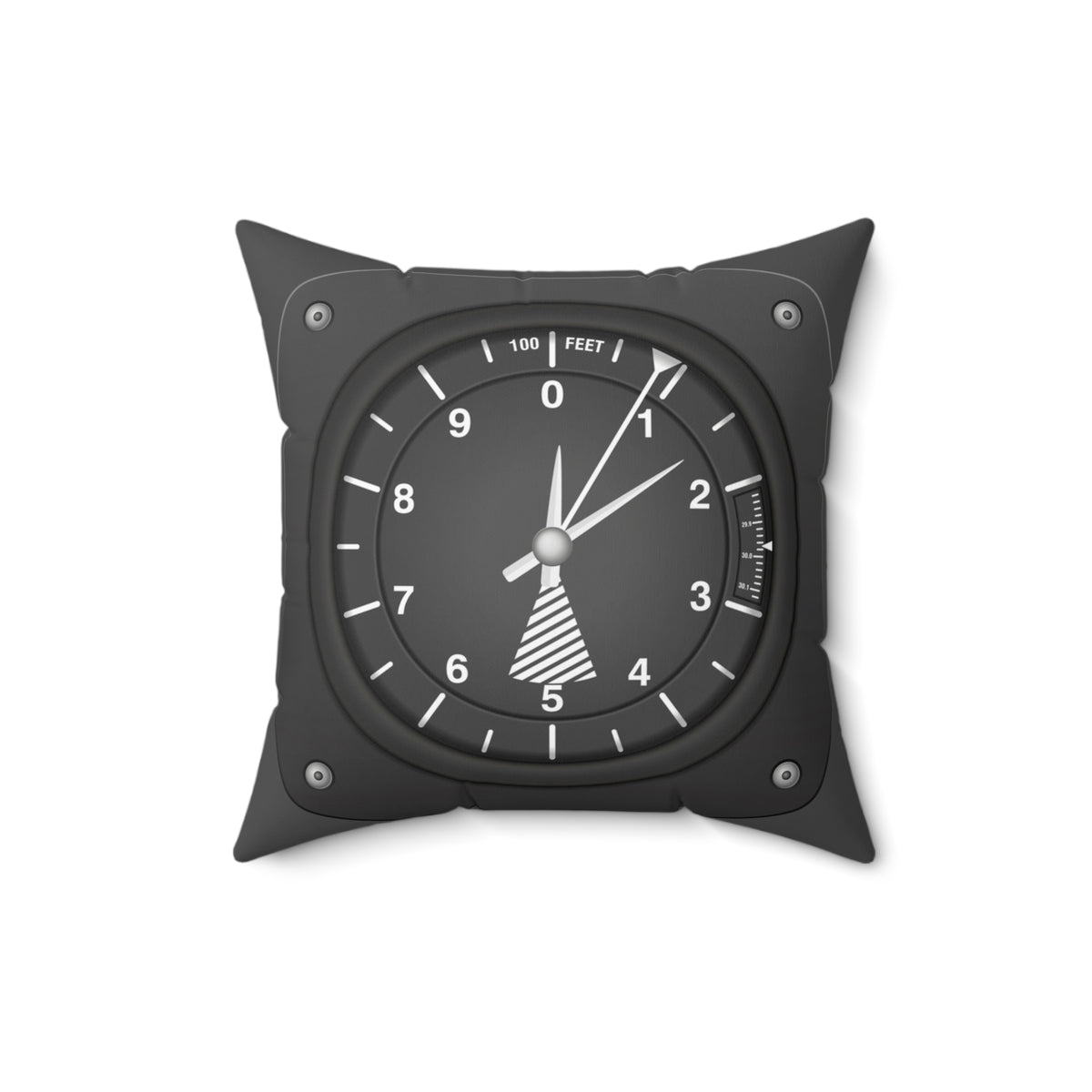 Altimeter Indicator - Spun Polyester Square Pillow