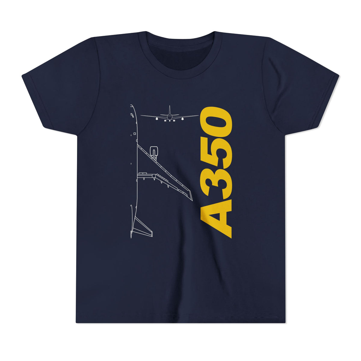 Airbus A350 - Unisex Youth Short Sleeve Tee