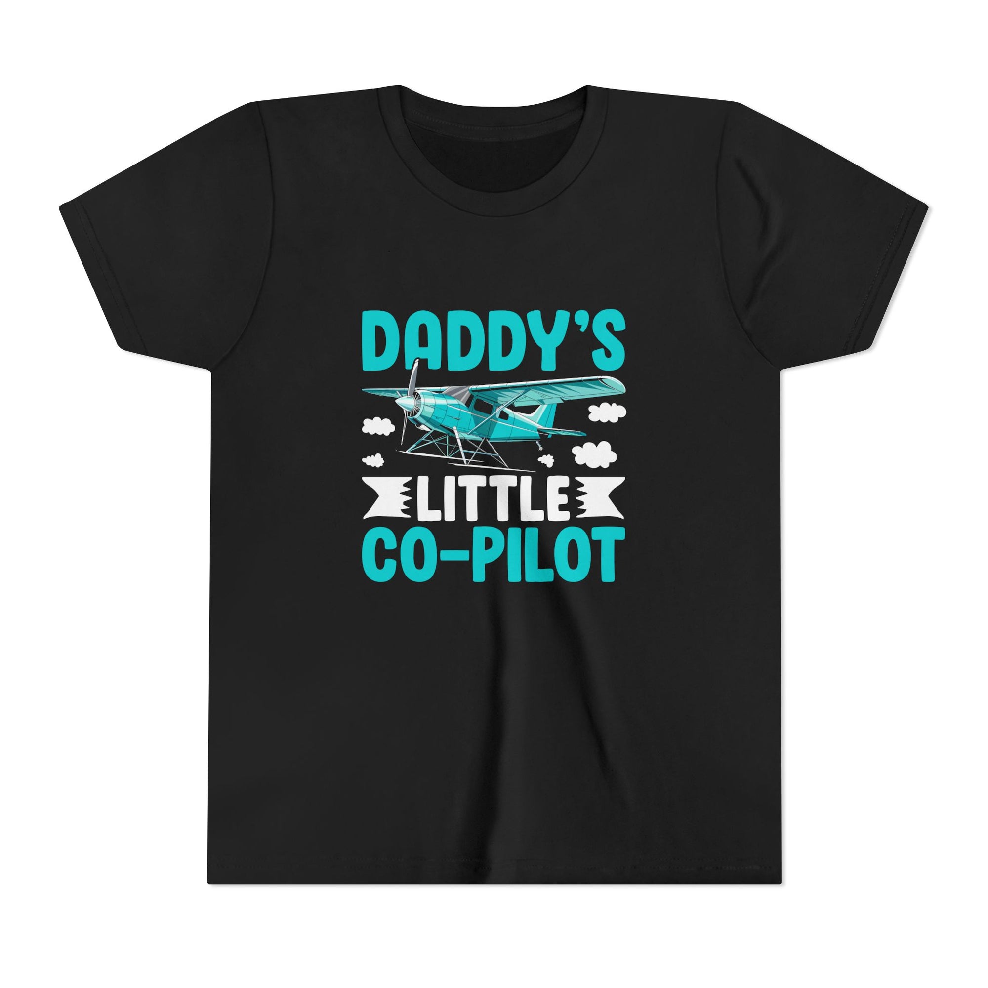 Daddys Little Co Pilot - Unisex Youth Short Sleeve Tee